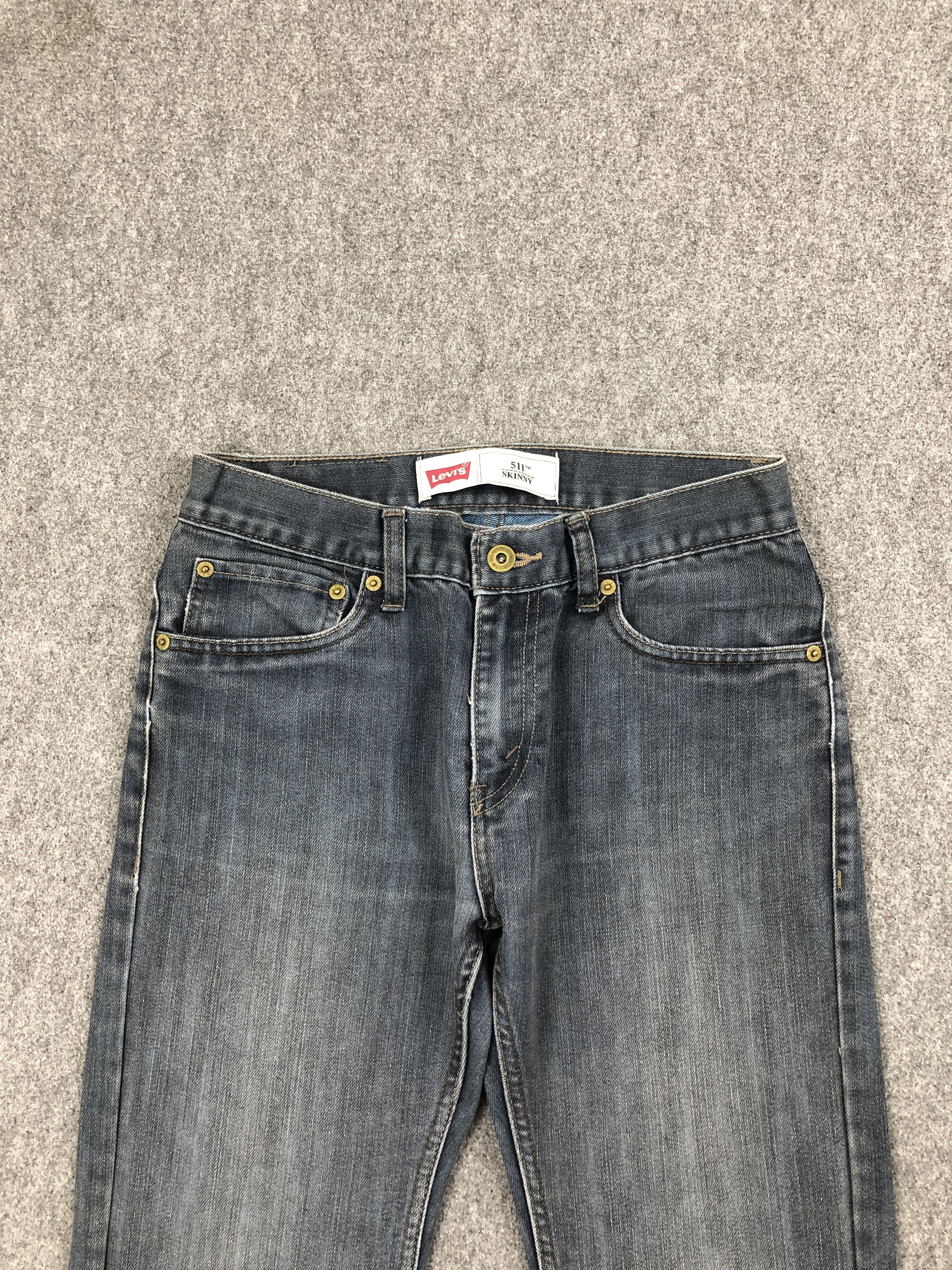 Levi's Vintage Levis 511 Skinny Jeans DP2472 Size US 29 - 2 Thumbnail