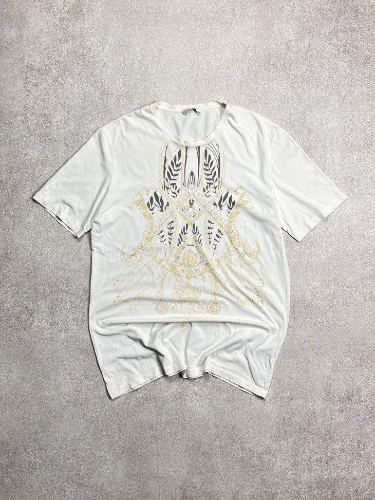 Versace VINTAGE VERSACE ABSTRACT GEOMETRICAL LOGO T-SHIRT XL Size US L / EU 52-54 / 3 - 1 Thumbnail
