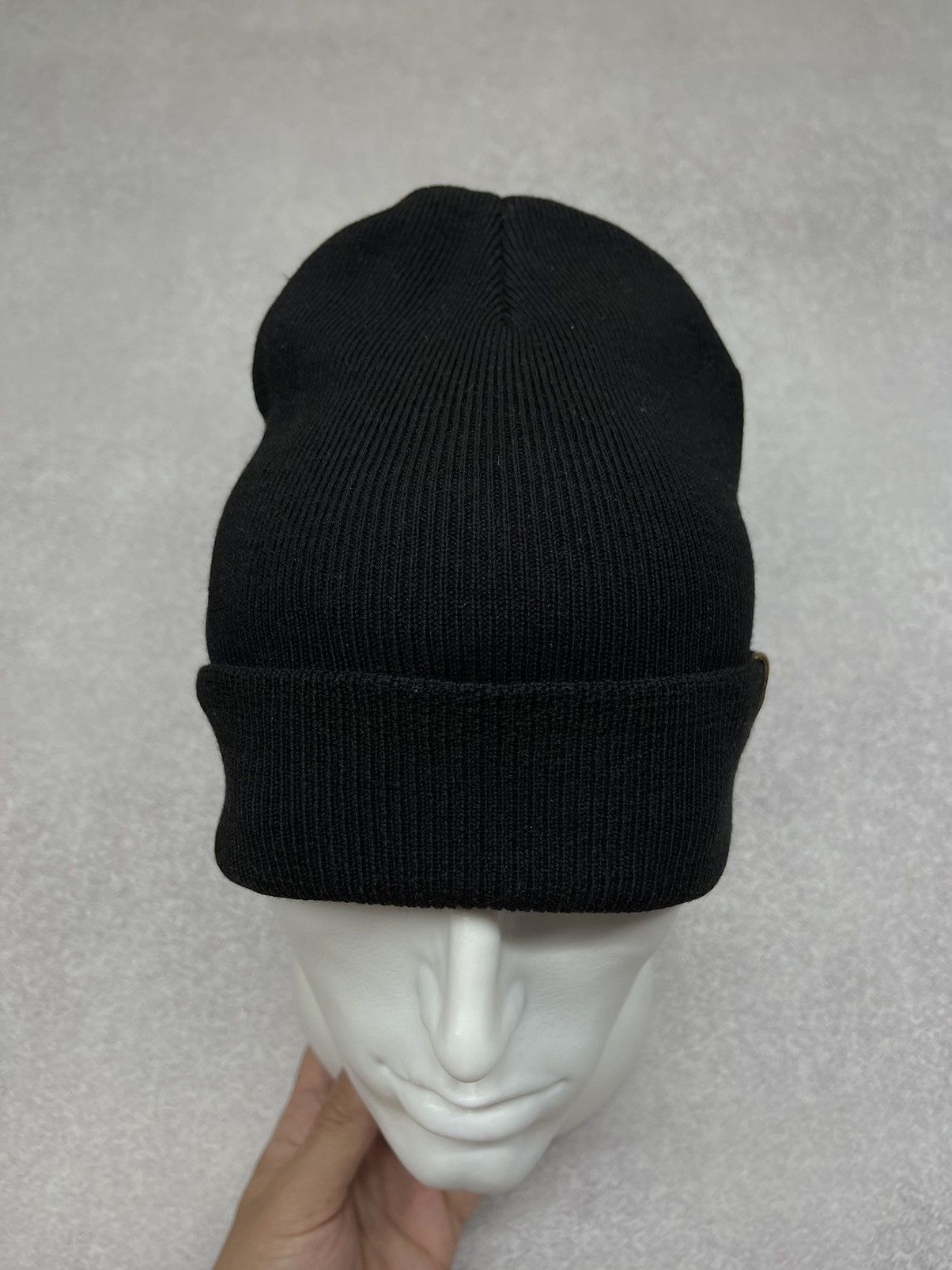 Fjallraven Mens Fjallraven Knit Wool Beanie Hat Black Size ONE SIZE - 4 Thumbnail