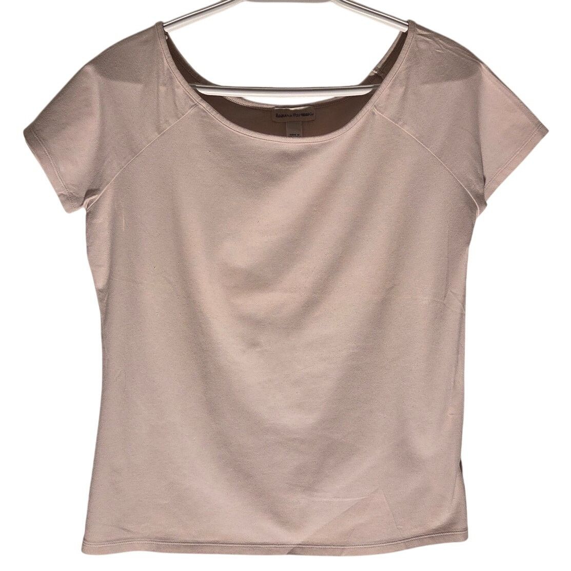 Banana Republic Banana Republic Blush Pink Blouse - Women's Size Large Size L / US 10 / IT 46 - 1 Thumbnail