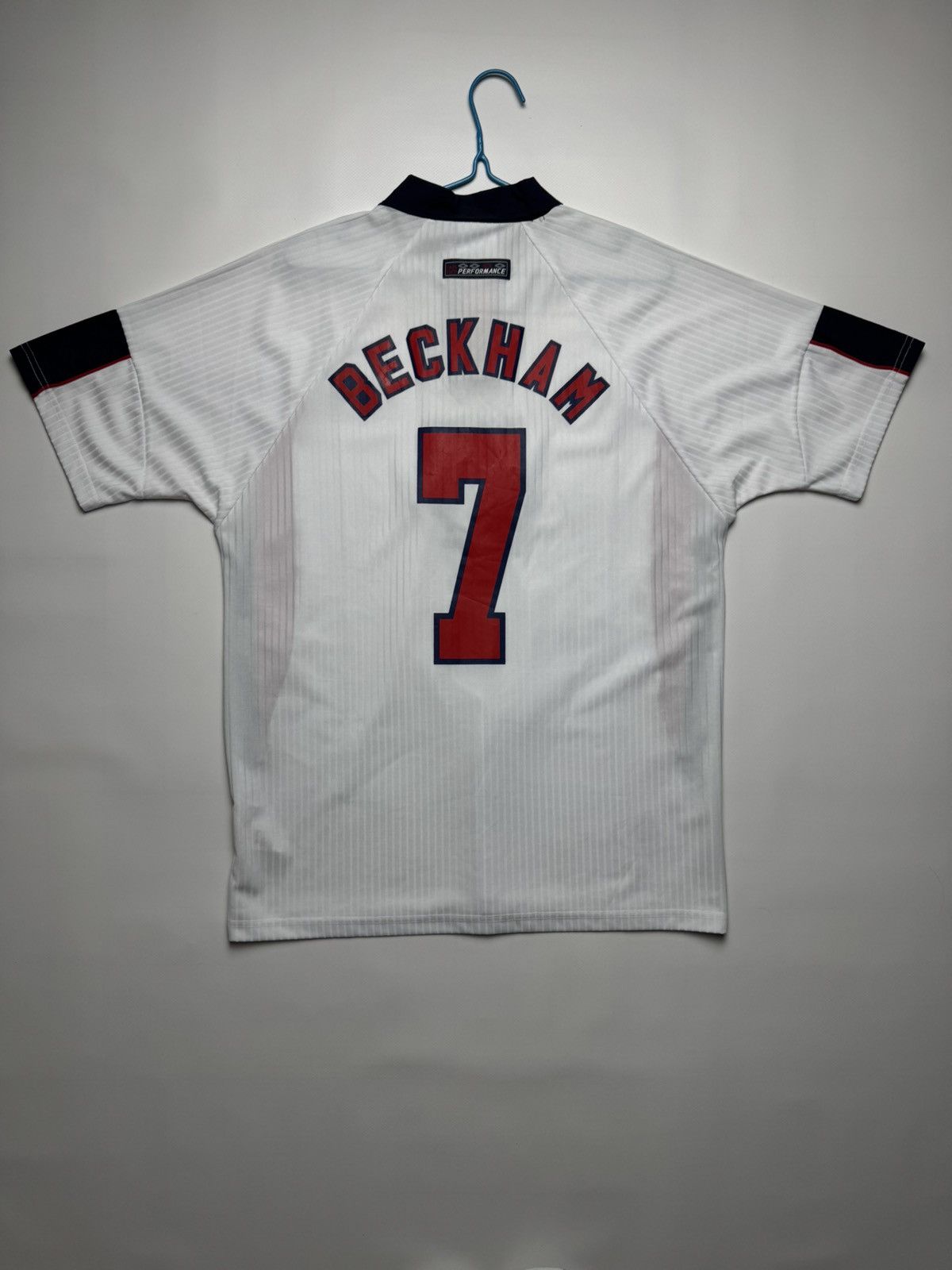 Umbro Vintage 1998 England World Cup Home Jersey - #7 BECKHAM Size US L / EU 52-54 / 3 - 2 Thumbnail