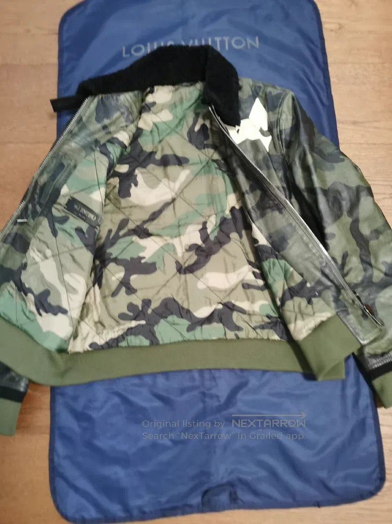 Valentino Valentino Camouflage leather jacket Size US M / EU 48-50 / 2 - 4 Thumbnail
