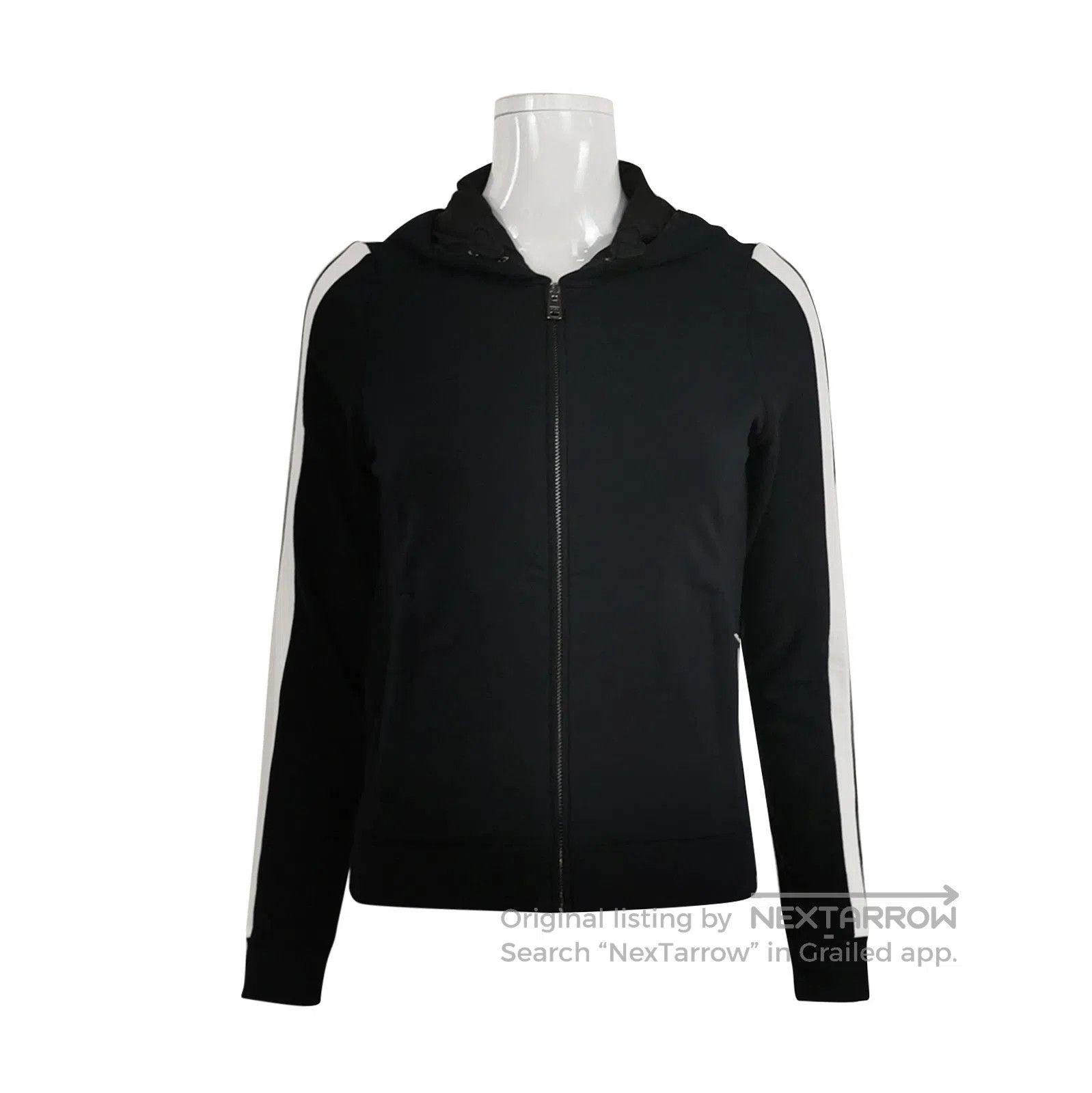Prada Prada Color Block Hooded Sweatshirt in Cotton . Size XS / US 0-2 / IT 36-38 - 1 Thumbnail