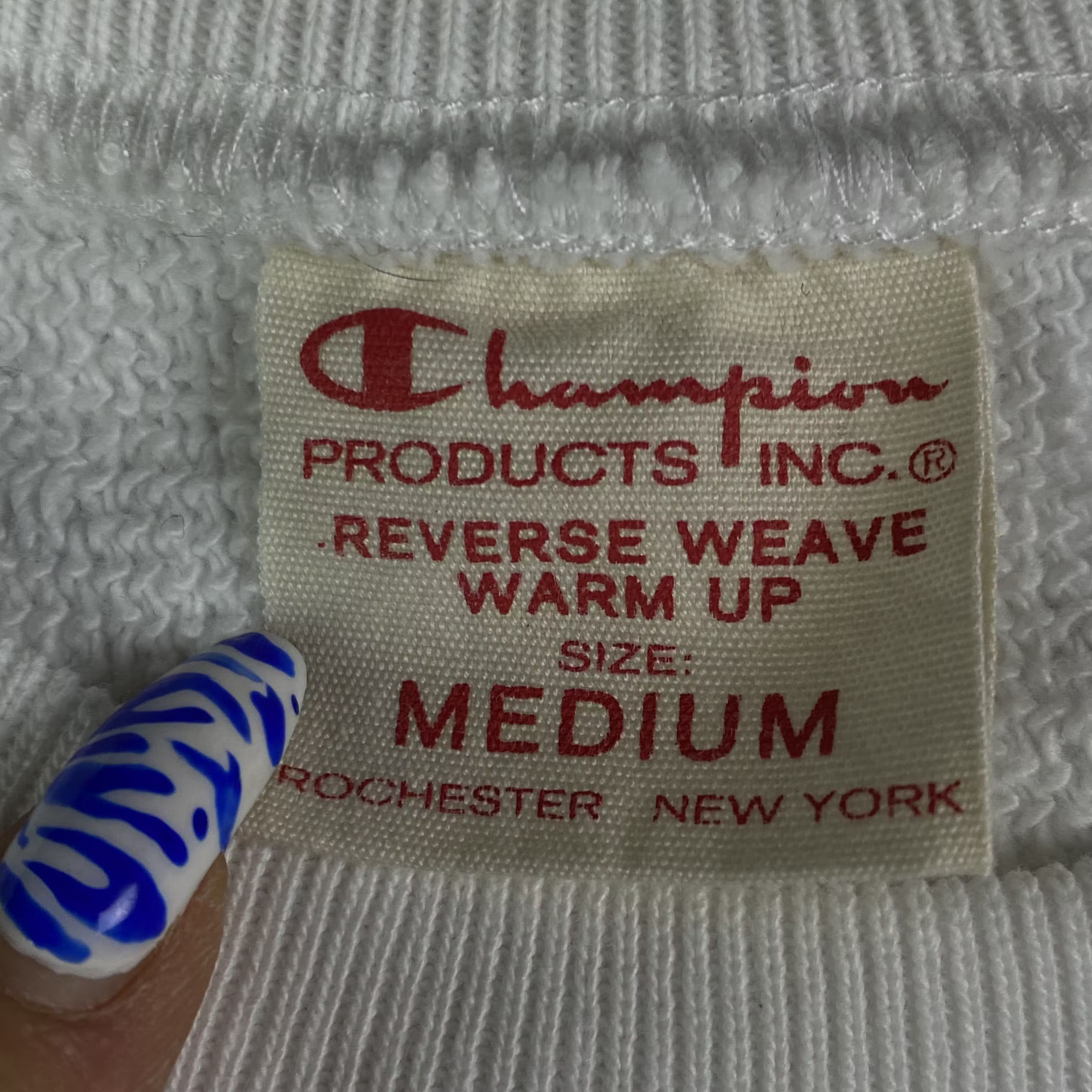 Champion × Vintage Men’s Sweatshirt Long Sleeve Champion Vintage Size M Size US M / EU 48-50 / 2 - 4 Thumbnail
