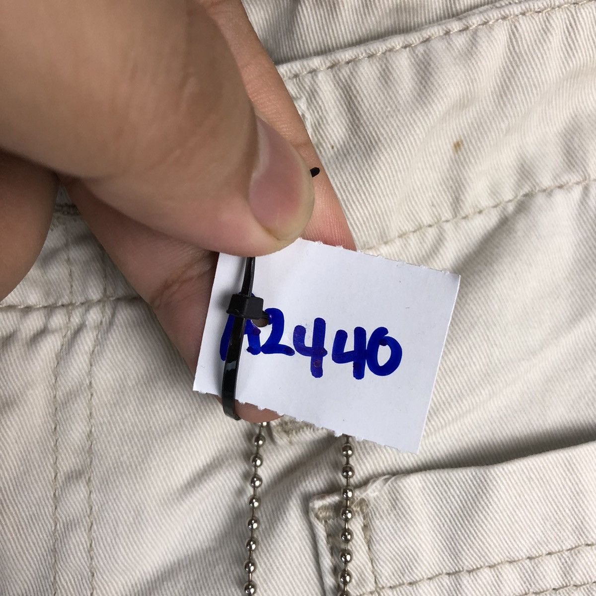 L.E.I. Lei White Cargo utility Multipocket Pants #A2440 Size 30" / US 8 / IT 44 - 13 Thumbnail