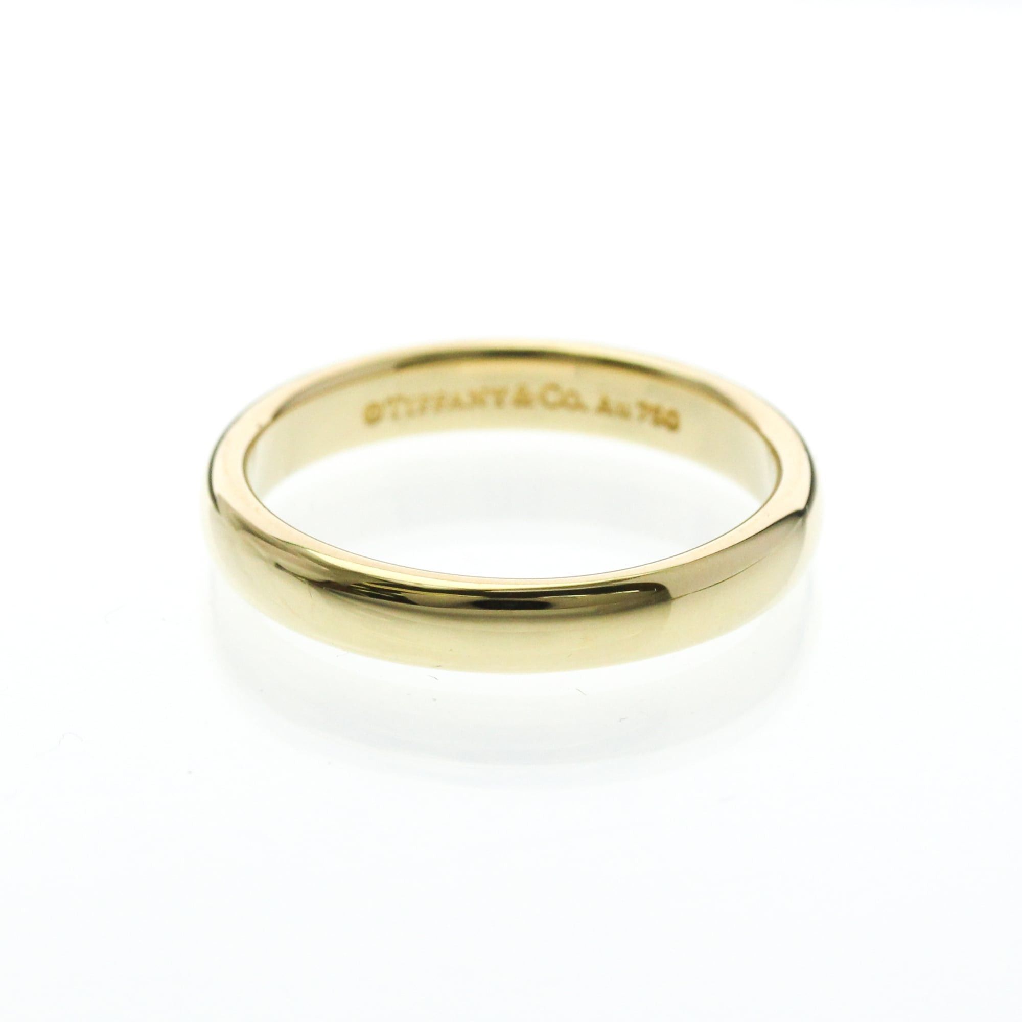 Tiffany & Co. Tiffany Wedding Rings Yellow Gold (18K) Fashion No Stone Band Ring Gold Size ONE SIZE - 1 Thumbnail