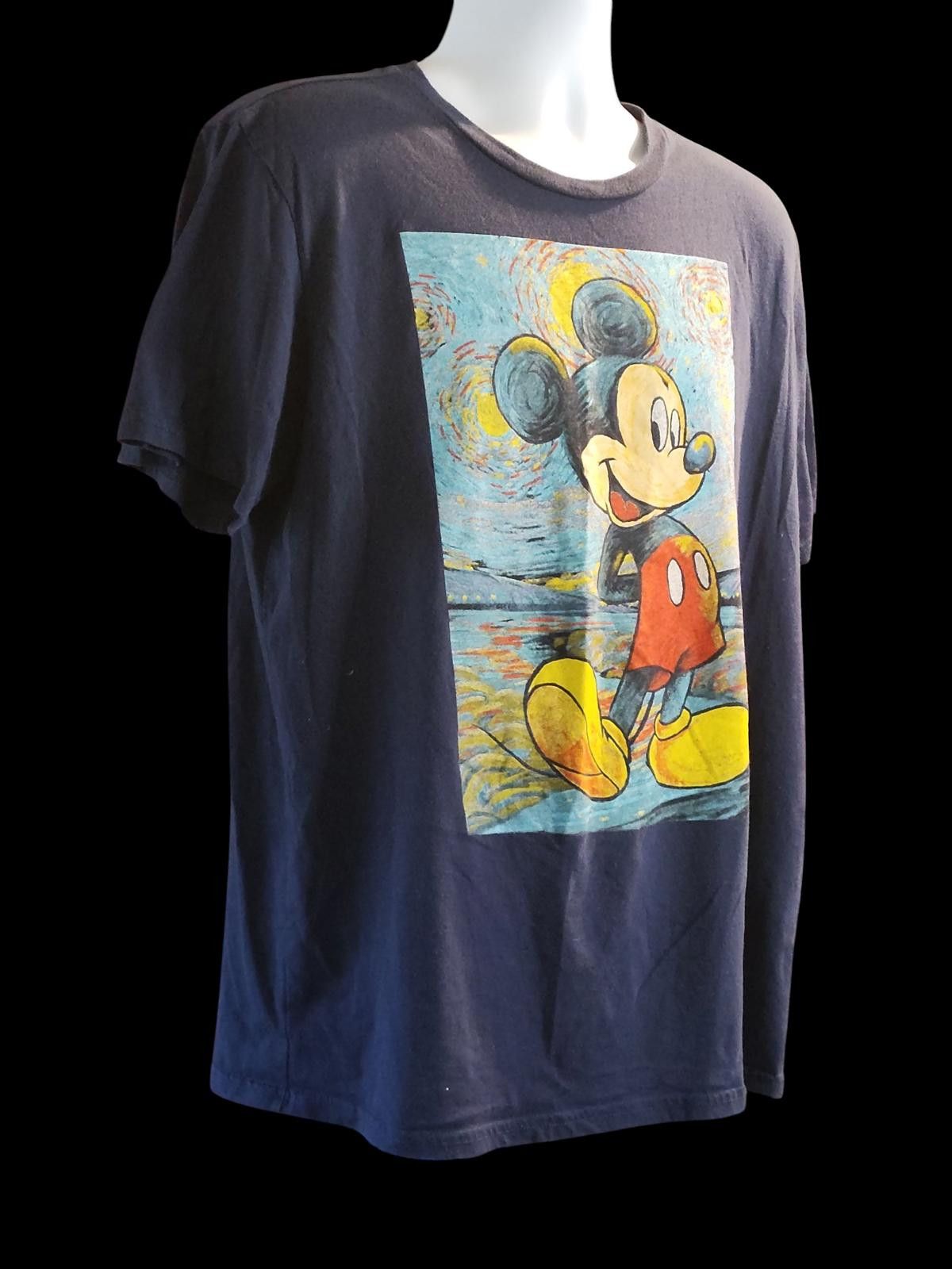 Disney Men's Navy Blue Mickey Mouse Graphic T-Shirt Size US XXL / EU 58 / 5 - 4 Thumbnail