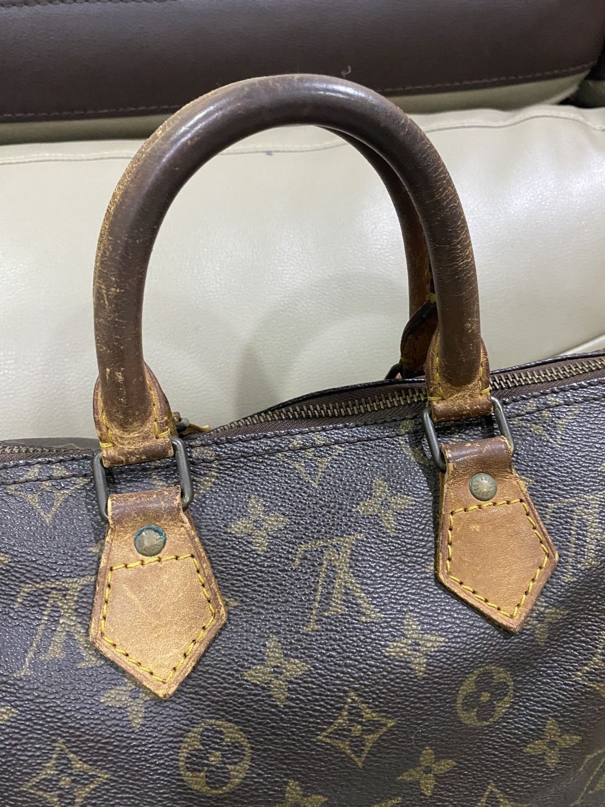 Louis Vuitton Authentic Vintage Louis Vuitton Monogram Speedy 30 Size ONE SIZE - 11 Thumbnail
