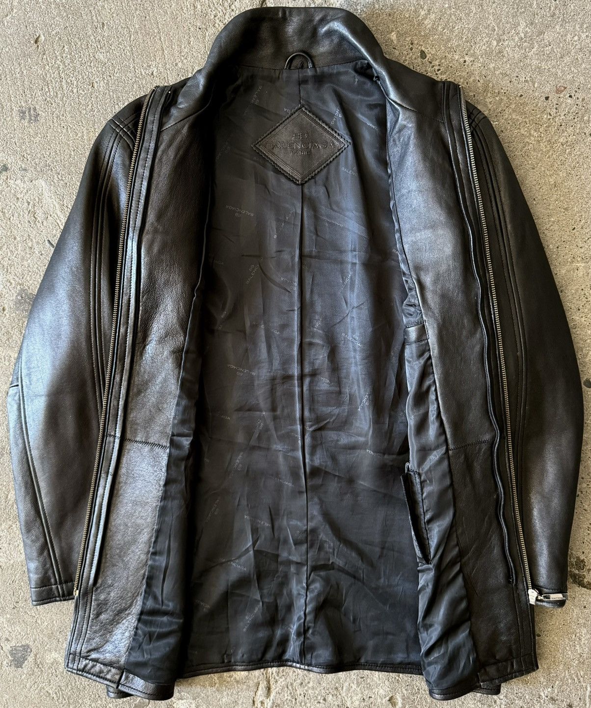 Balenciaga Balenciaga - 1997 - Nicolas Ghesquière - Lambskin Leather Size US L / EU 52-54 / 3 - 12 Thumbnail
