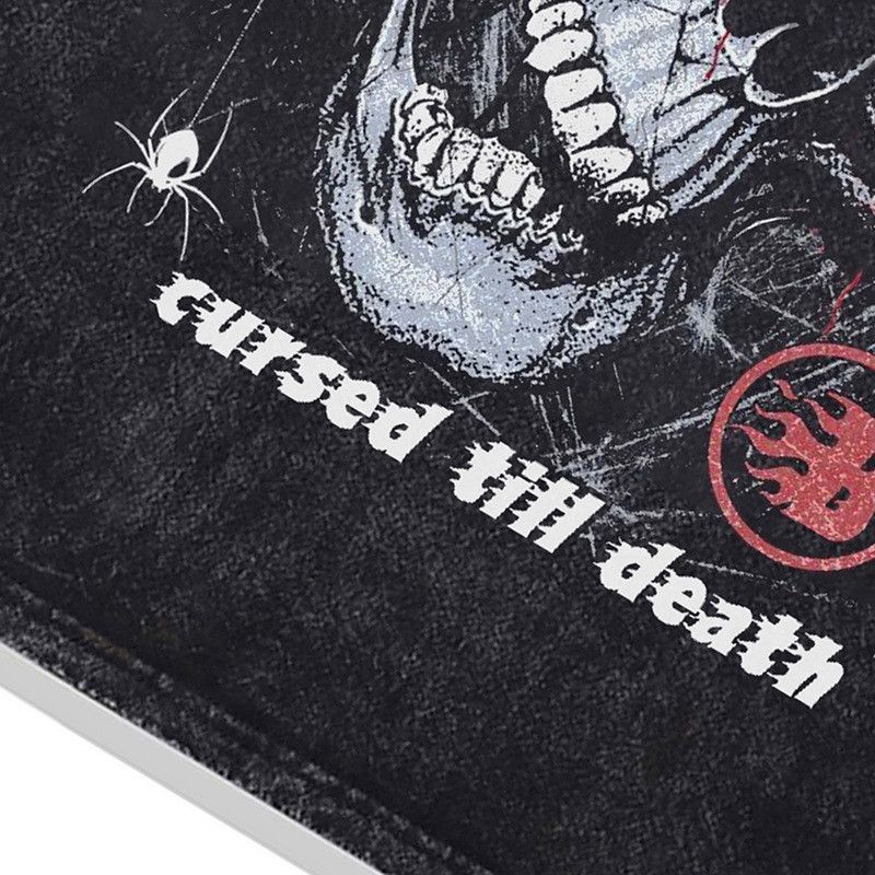 Vintage Street Vintage Distressed T-Shirt with Demon Skull Print Size US M / EU 48-50 / 2 - 4 Thumbnail
