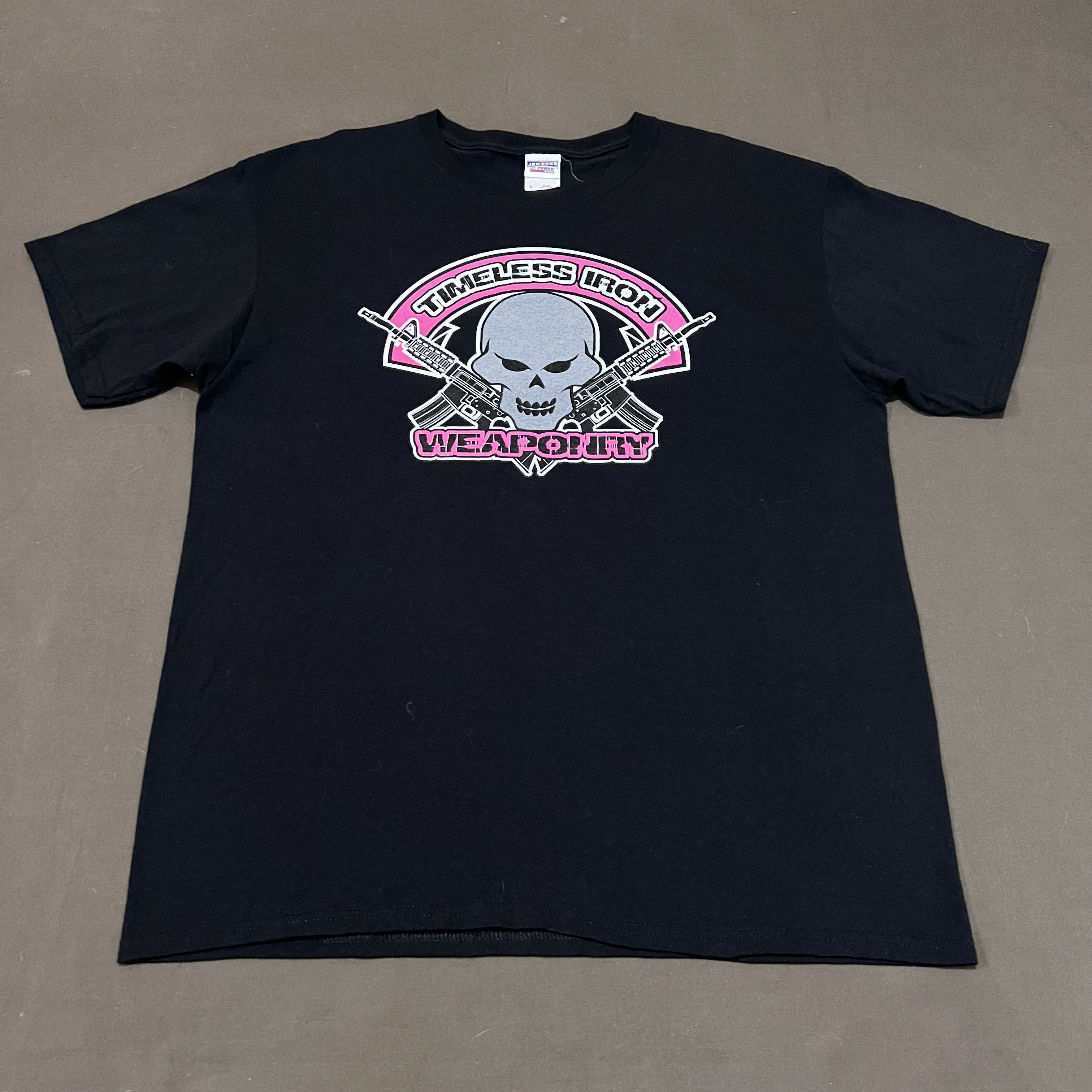 Vintage Vintage Y2K timeless iron weaponry Gun shop Promo Tee 911 Size US L / EU 52-54 / 3 - 2 Thumbnail