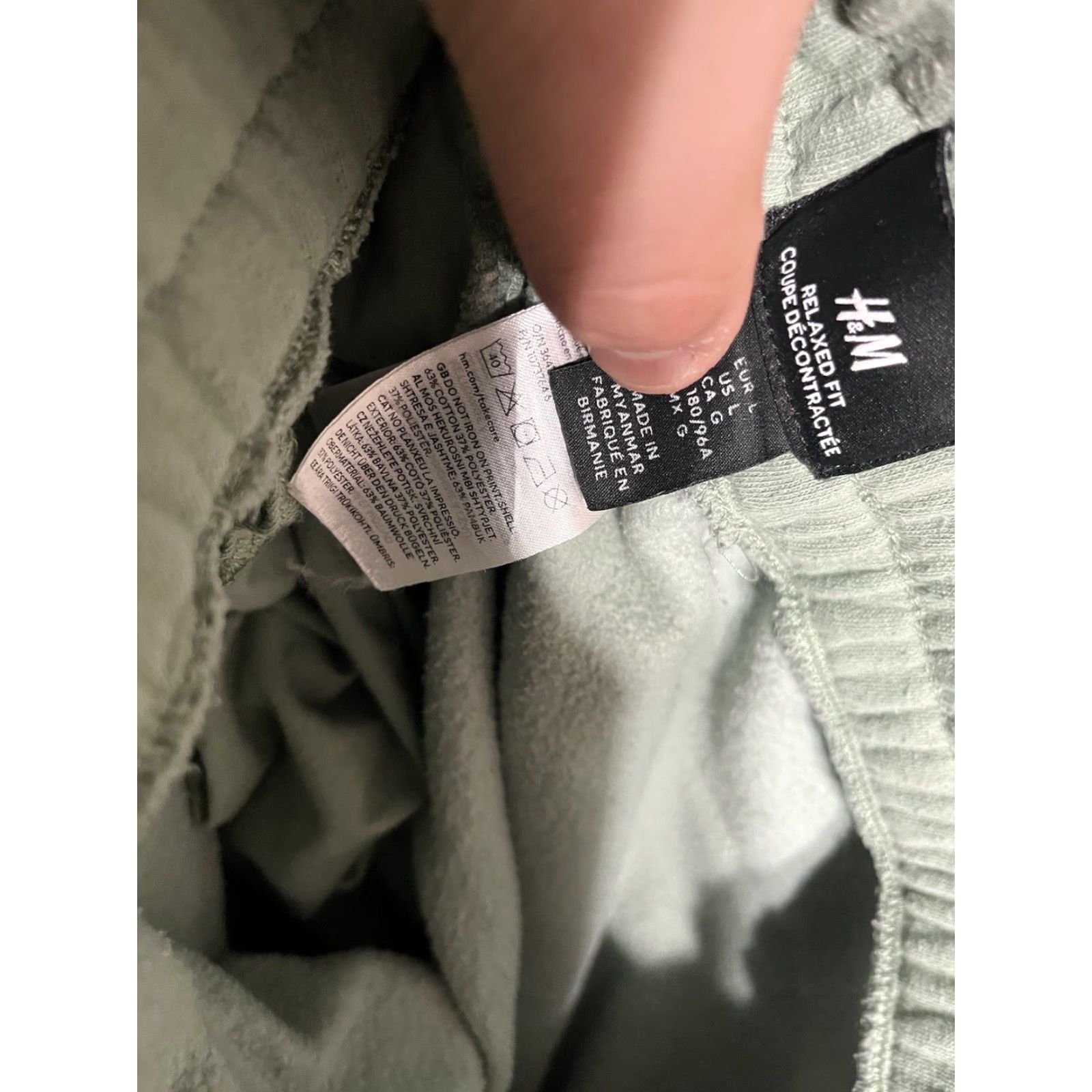 H&M H&M NASA Mint Green Relaxed Fit Sweatpants Mens Size Large Size US 33 - 5 Thumbnail