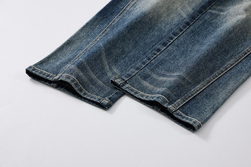 Vintage Men's American-Style High-Street Curved-Leg Jeans Size US 32 / EU 48 - 5 Thumbnail