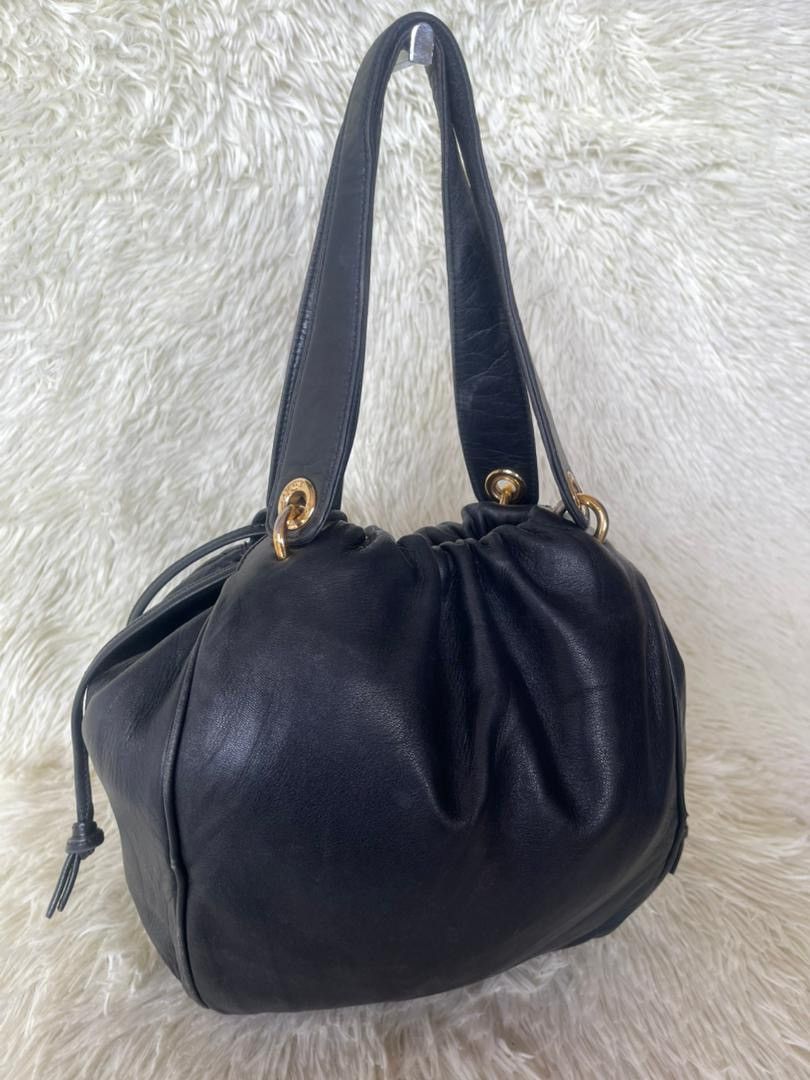Loewe Loewe Anagram Leather Shoulder Bag Size ONE SIZE - 5 Thumbnail