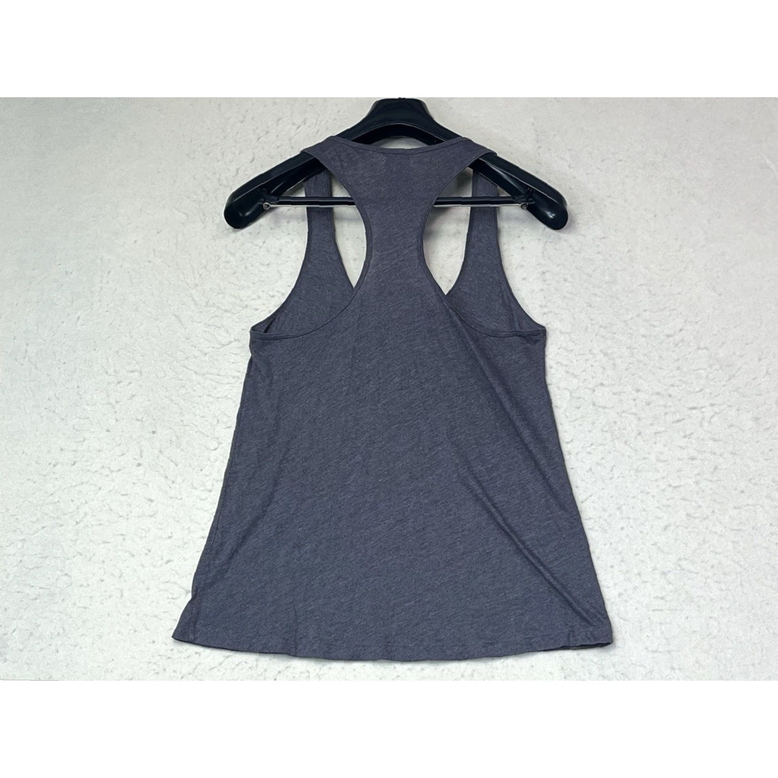 Vintage VINTAGE Victorias Secret PINK Razor Back Tank Top Gray Medium Women Patriotic Razor back Tank top Size M / US 6-8 / IT 42-44 - 2 Thumbnail