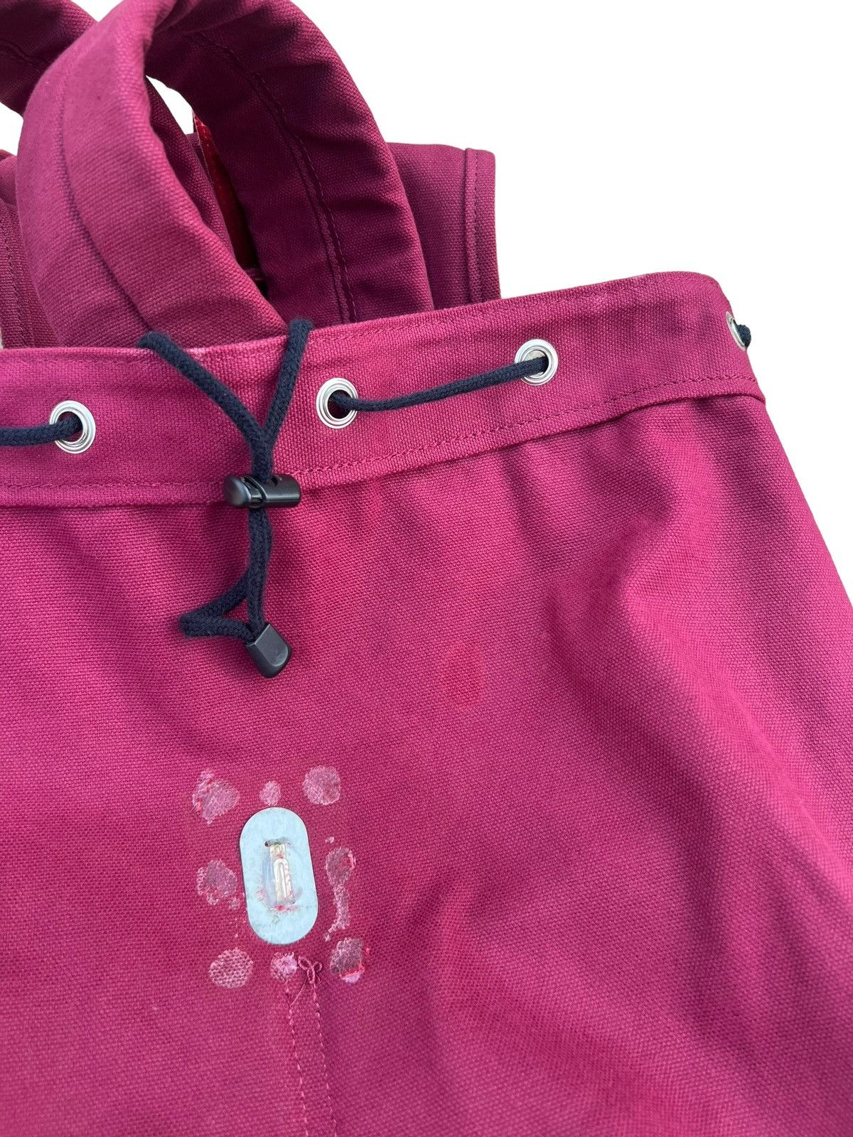 Sifury VTG Sifury Japan Hybrid Cotton Suede Leather Backpack Bag Size ONE SIZE - 22 Thumbnail