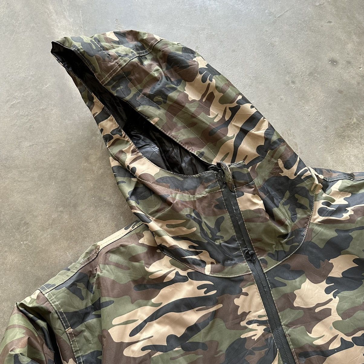 Japanese Brand Vintage Japanese Japan Parkas Camo Army Green Hoodies Size US XL / EU 56 / 4 - 5 Thumbnail