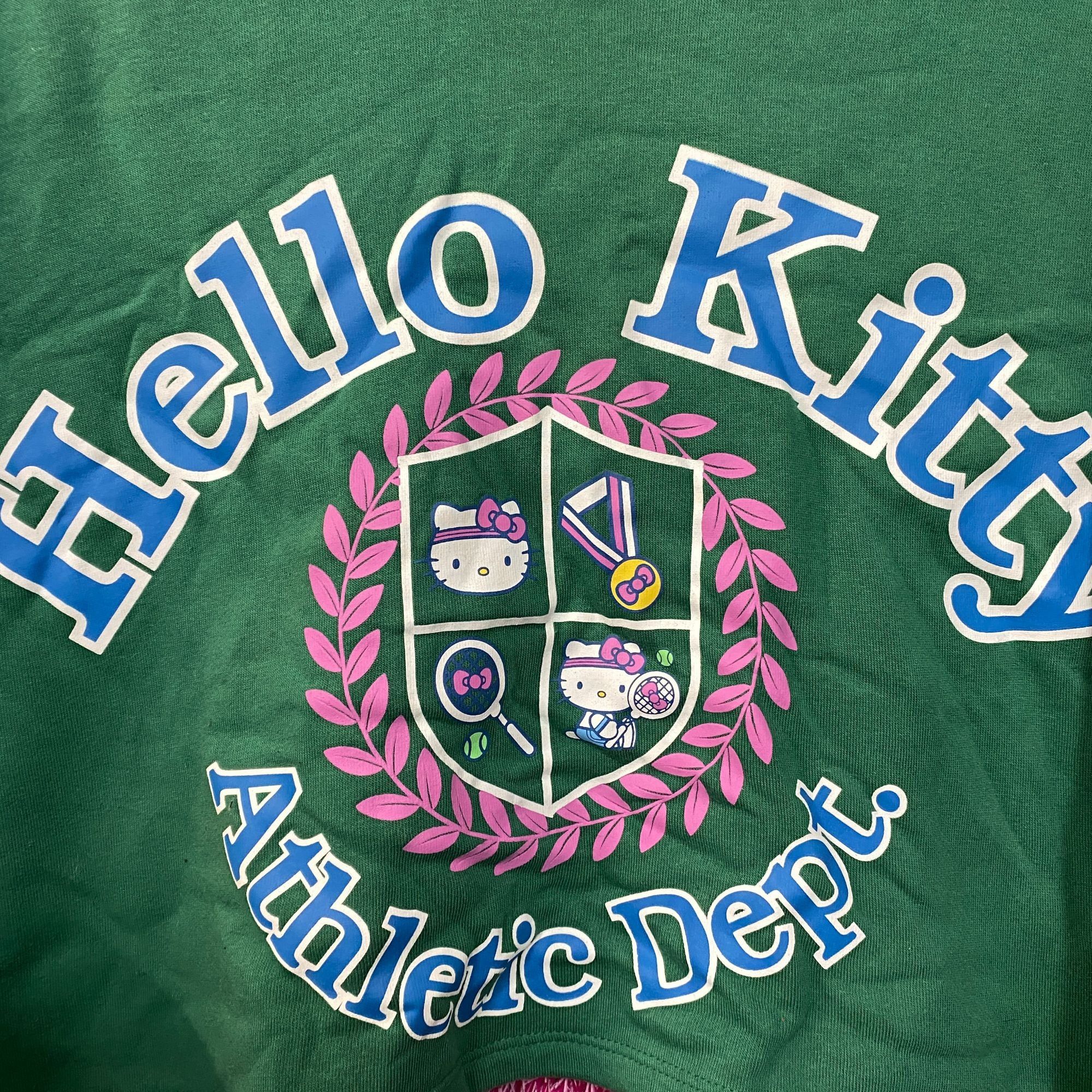 Other Hello Kitty Athletic Dept Crop Top Sweater size XL Size XL / US 12-14 / IT 48-50 - 2 Thumbnail