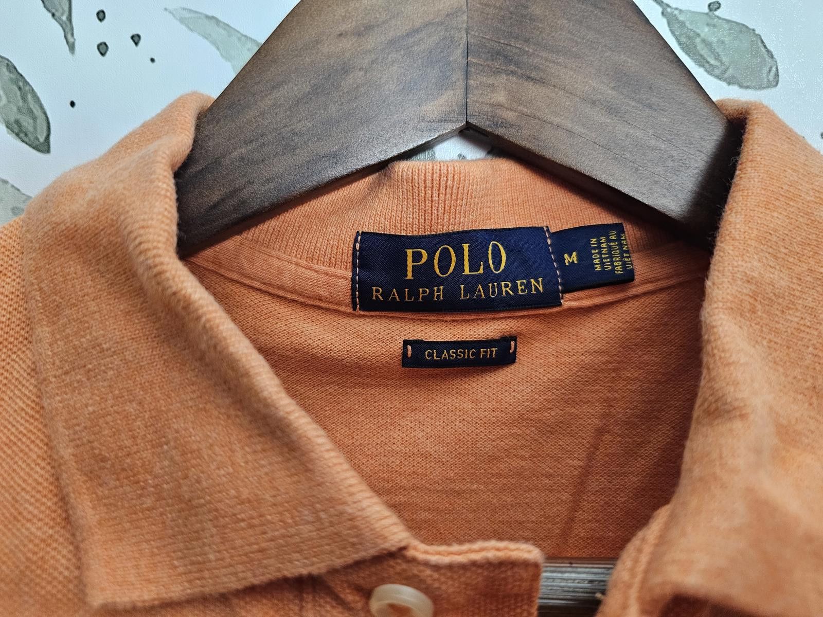 Polo Ralph Lauren Ralph Lauren Top Orange Mens Size M Polo Classic Fit Size US M / EU 48-50 / 2 - 2 Thumbnail