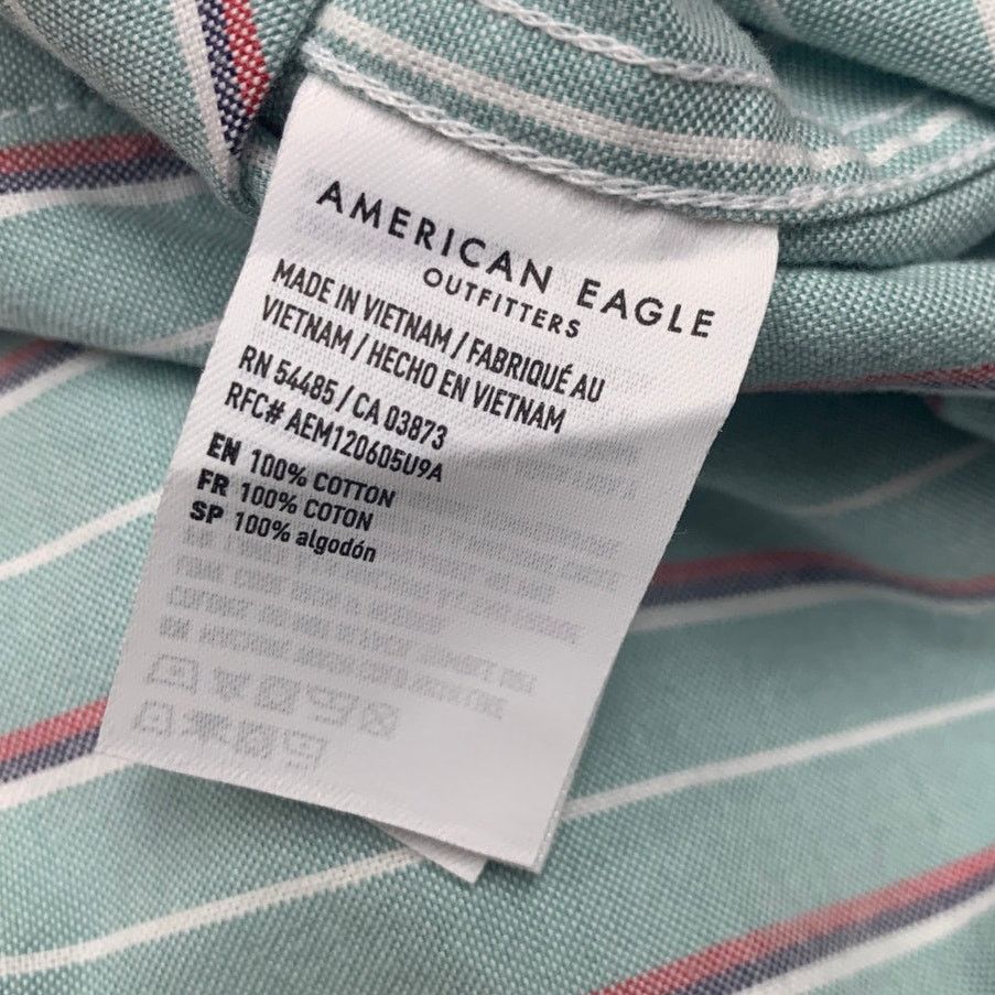 American Eagle Outfitters 2 New American Eagle Mens Medium Button Up Shirts Size US M / EU 48-50 / 2 - 5 Thumbnail