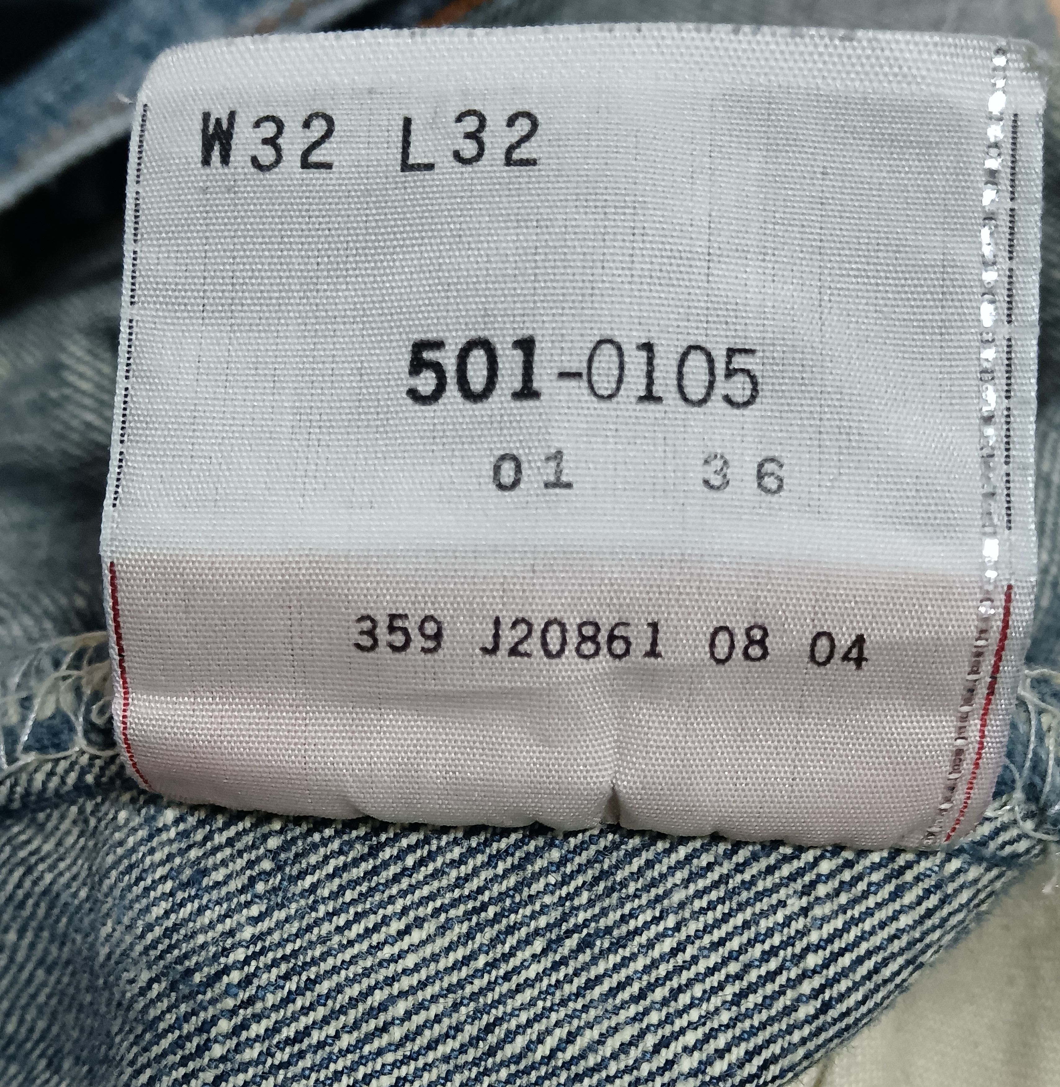 Japanese Brand × Levi's VINTAGE LEVIS 501 BUTTON-FLY JEANS Size US 32 / EU 48 - 5 Thumbnail