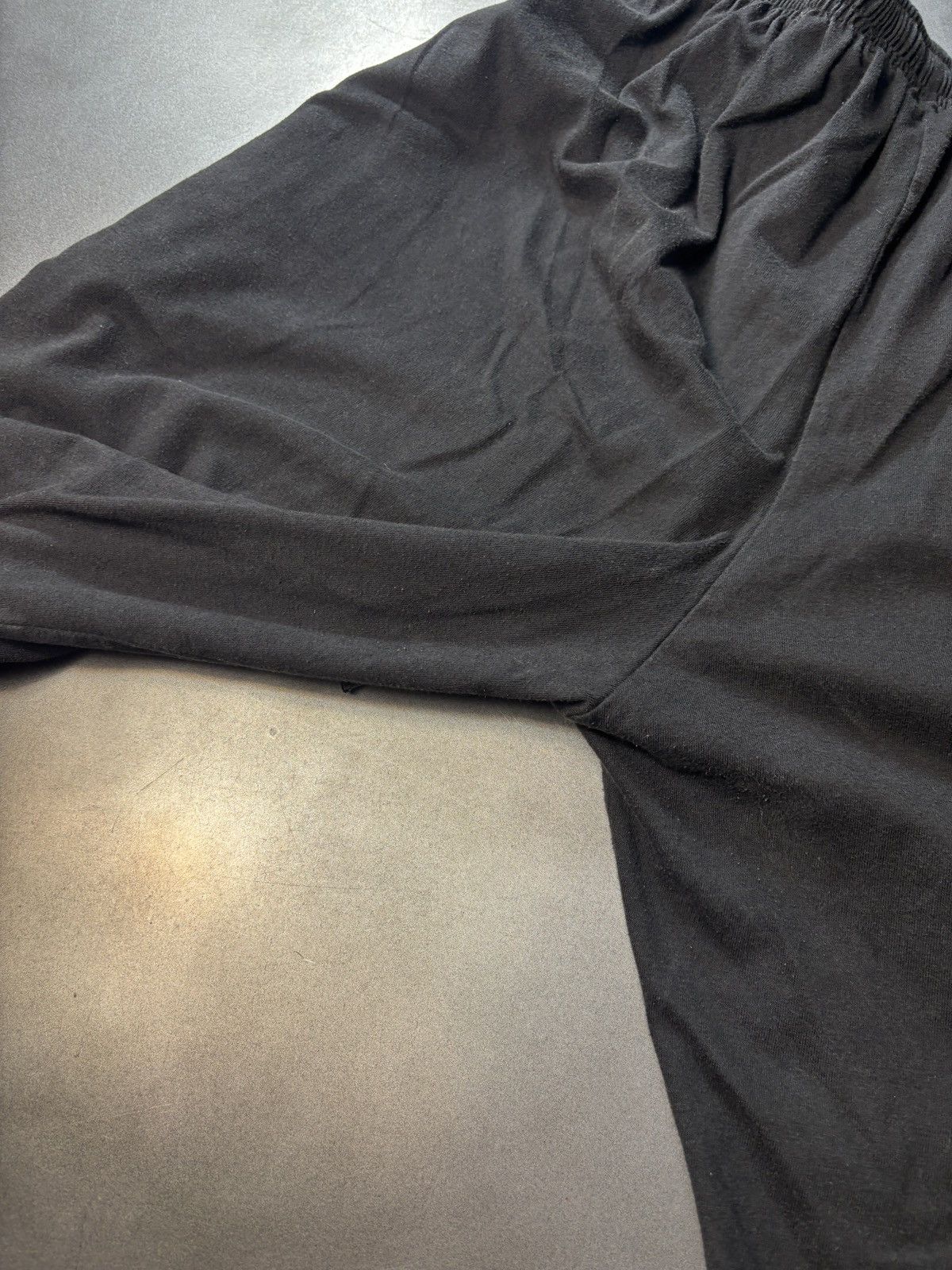Actual Pain × Vintage 1990s Pain Shorts Vintage Drawstring Cotton Black Summer Med Size US 30 / EU 46 - 9 Thumbnail