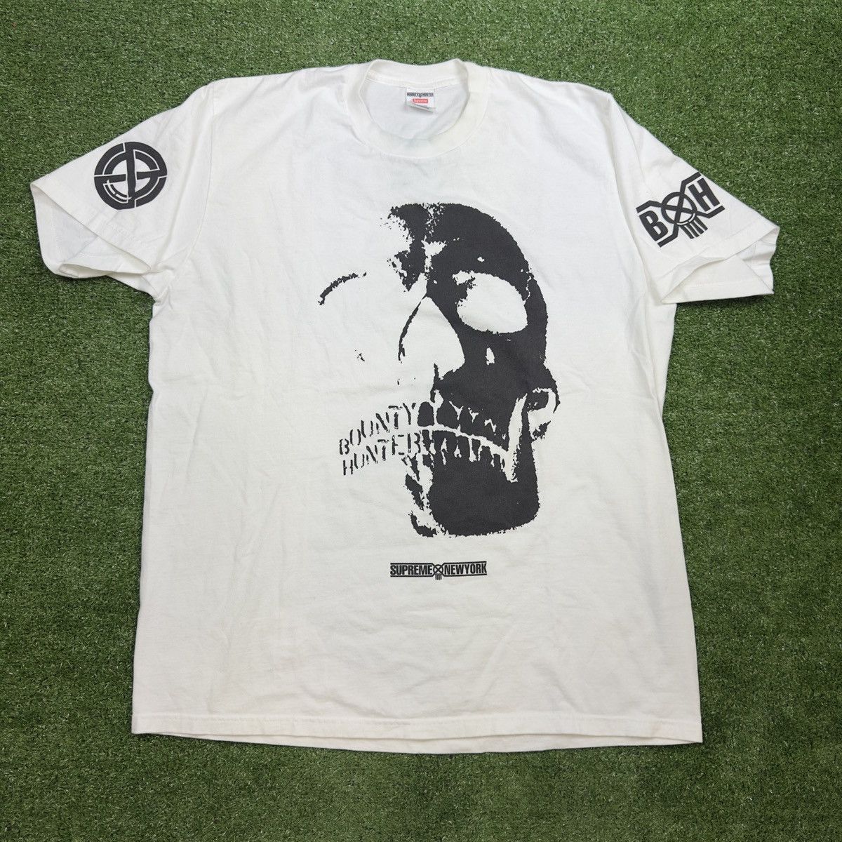 Bounty Hunter × Supreme Supreme/Bounty Hunter Men WhiteT-Shirt Size US XL / EU 56 / 4 - 1 Thumbnail