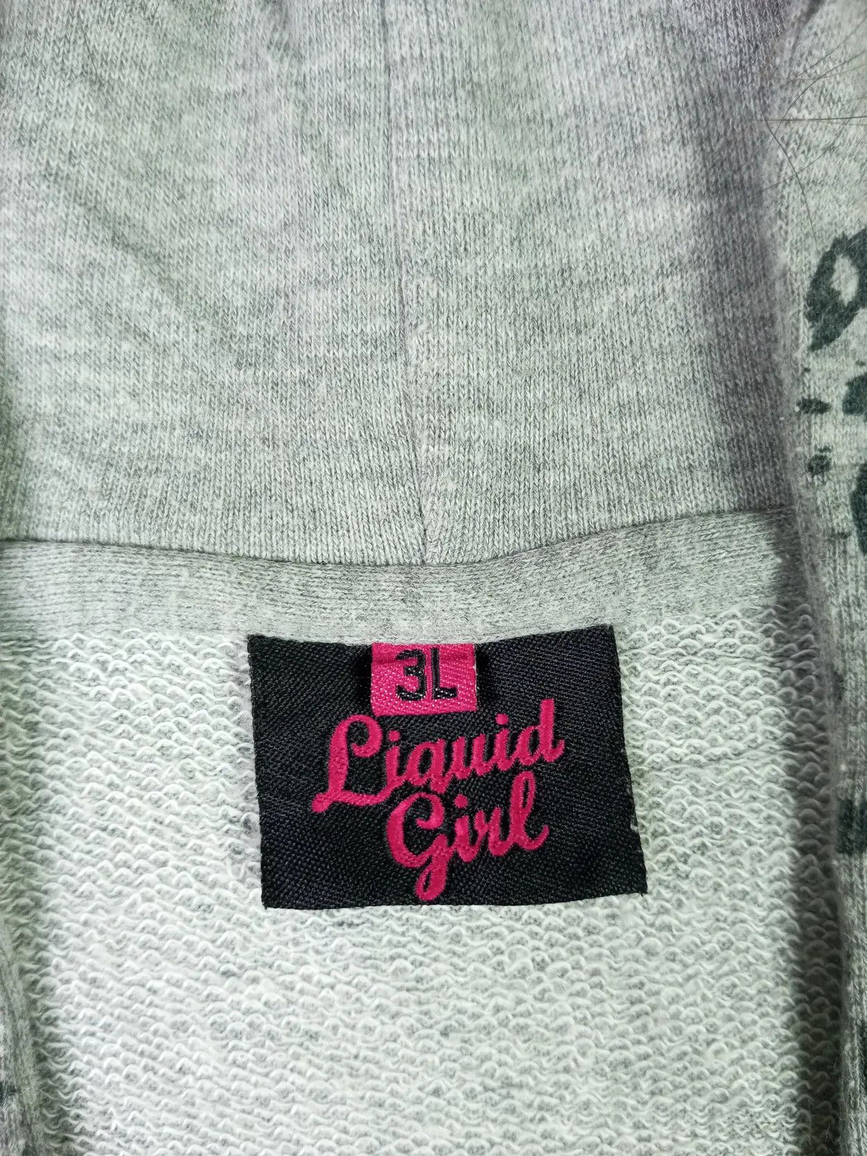 Japanese Brand × Le Grande Bleu (L.G.B.) LIQUID GIRL Oversized Fur Leopard Batwing Zip Hoodie Size US XXL / EU 58 / 5 - 14 Thumbnail