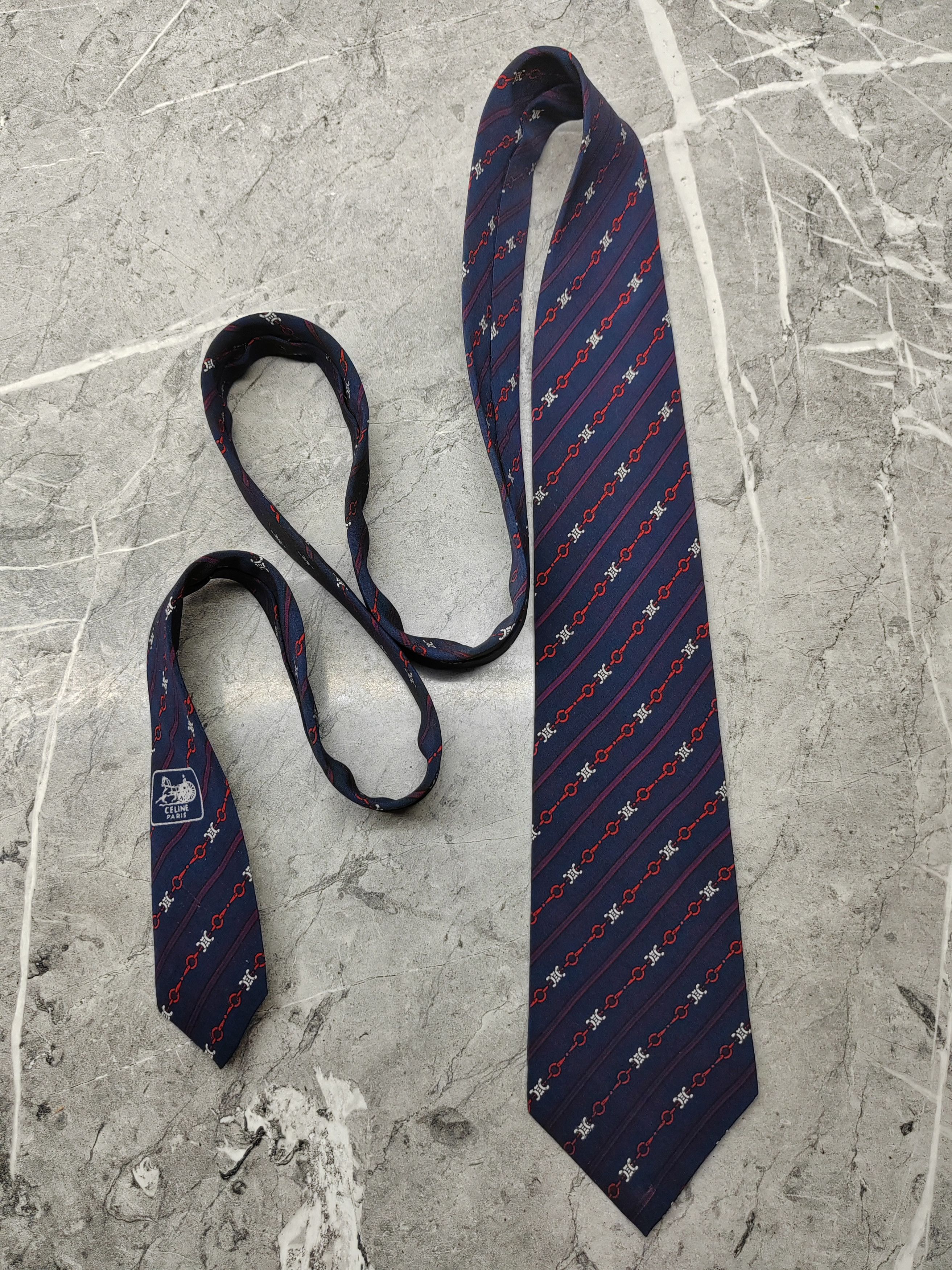 Celine Celine Tie Size ONE SIZE - 3 Thumbnail