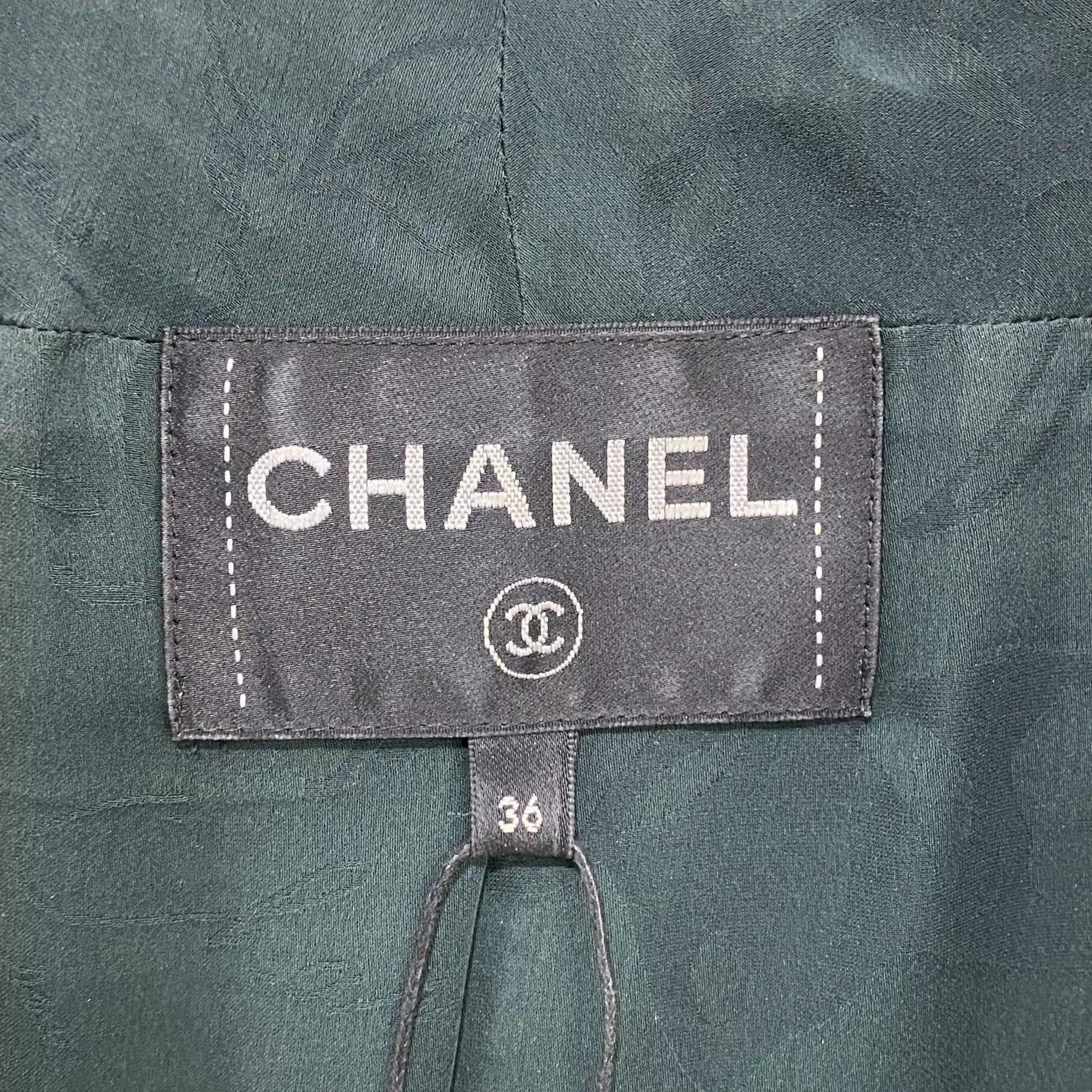 Chanel Chanel red green mosaic 99 new jacket Size XS / US 0-2 / IT 36-38 - 5 Thumbnail