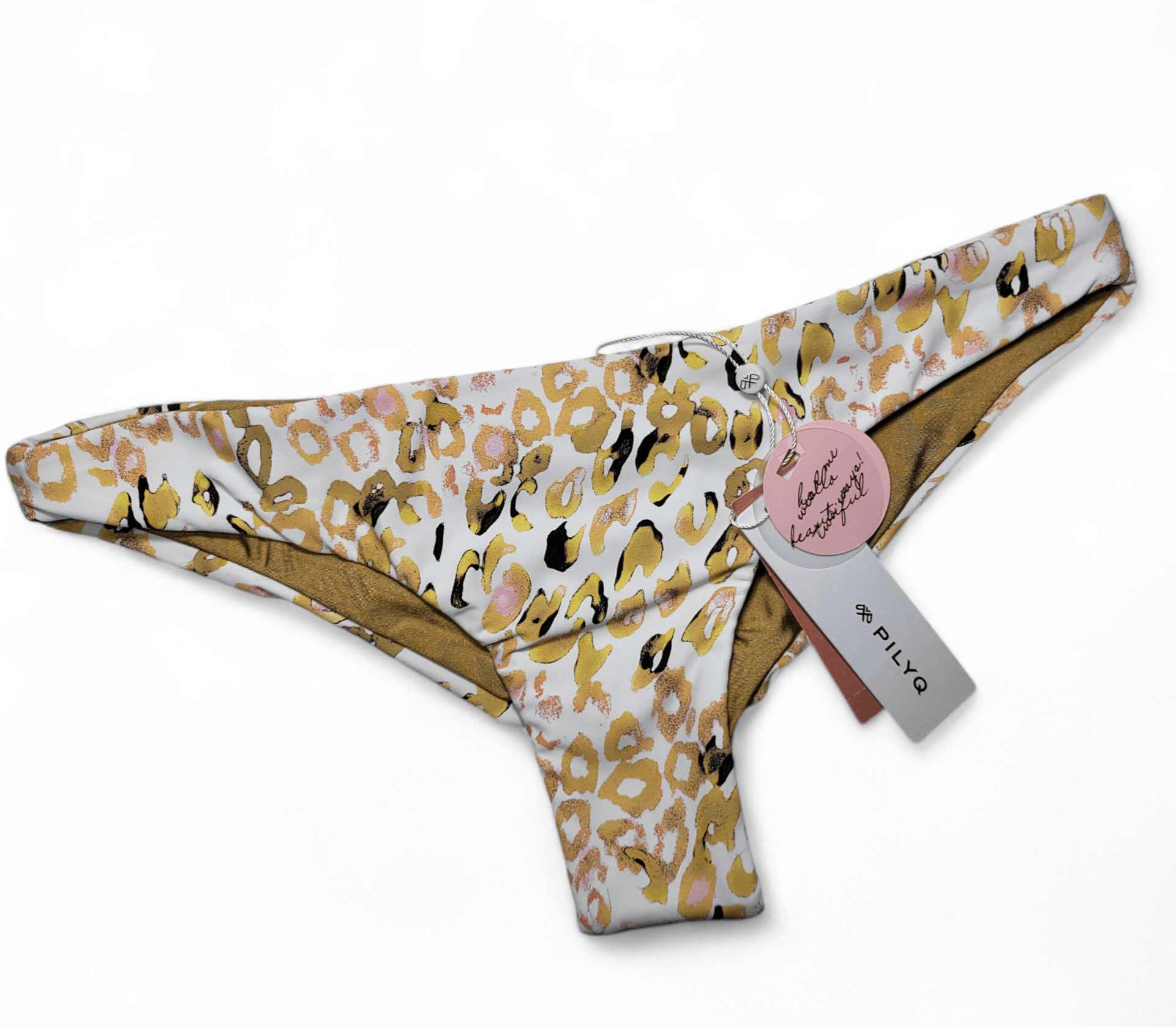Other NWT PQ SWIM Minx Cheetah Animal Print Bikini Bottom PilyQ‎ Size ONE SIZE - 1 Thumbnail