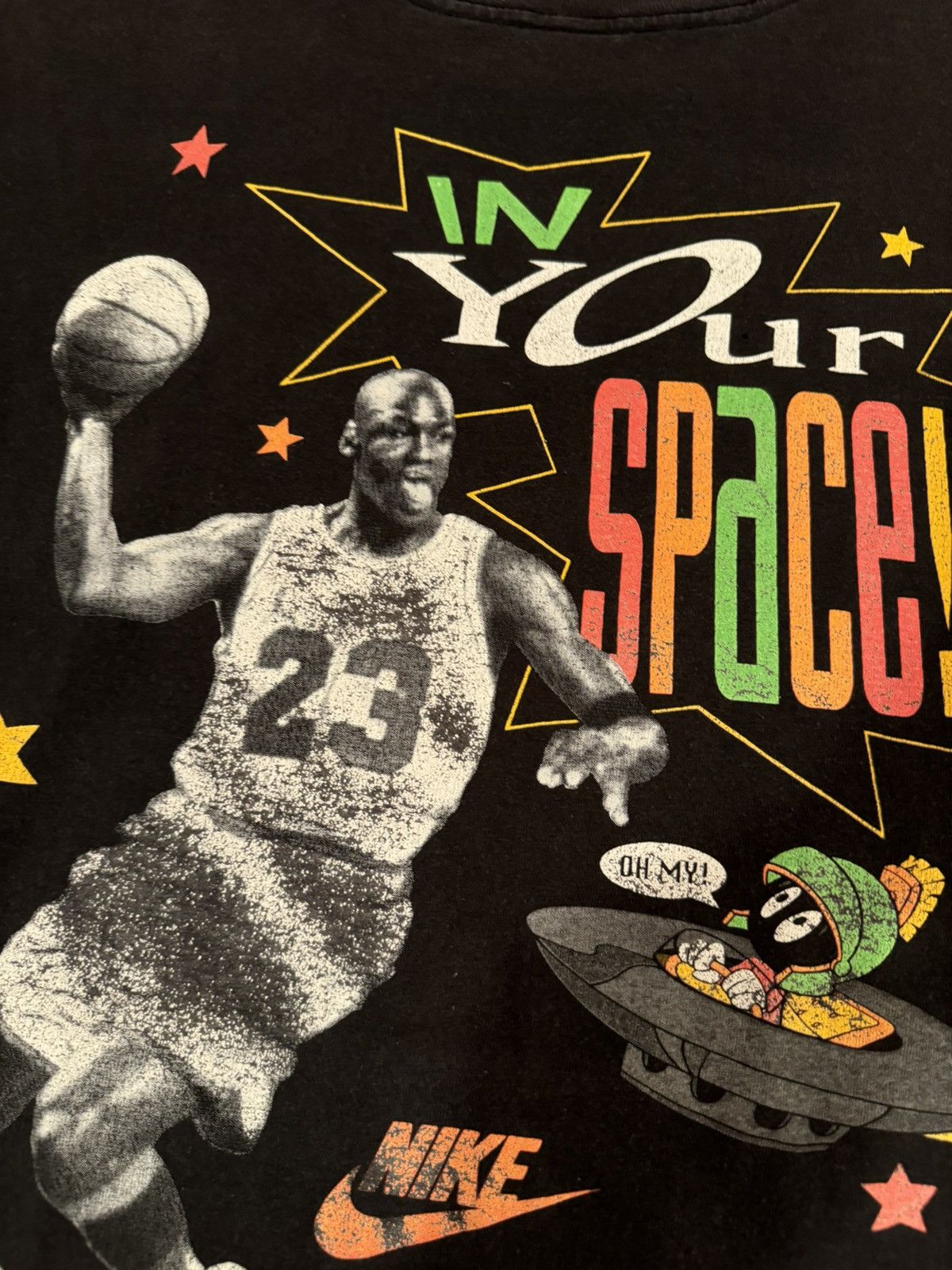 Vintage Vintage Michael Jordan Looney Tunes Space Size US L / EU 52-54 / 3 - 5 Thumbnail