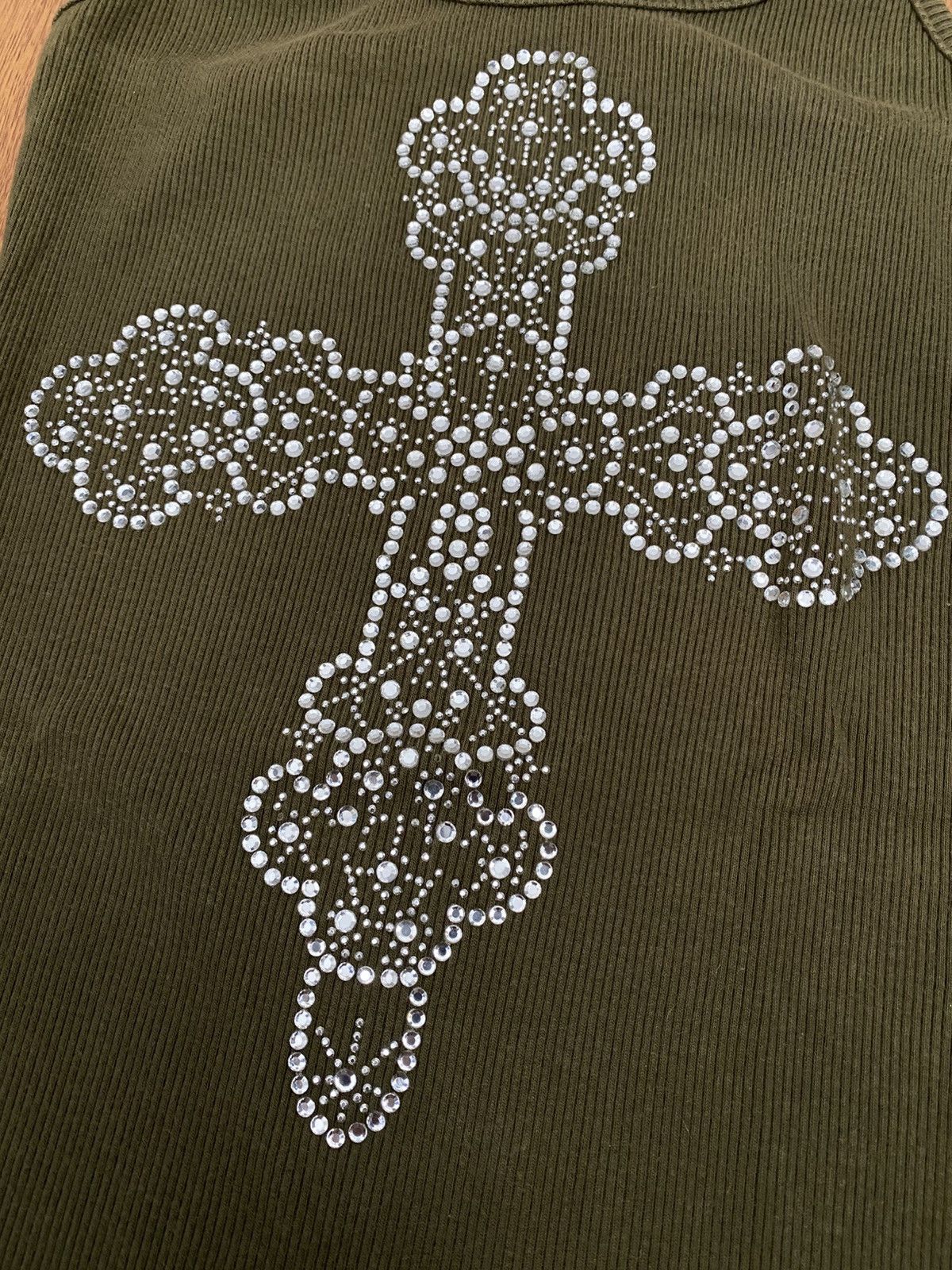 If Six Was Nine Cross crystal tank tops Size XS / US 0-2 / IT 36-38 - 3 Thumbnail