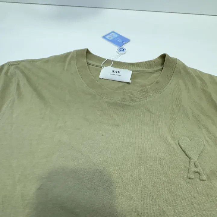 AMI AMIPARIS SS24 Slim Fit Round Neck T-Shirt -2507 Size US M / EU 48-50 / 2 - 4 Thumbnail
