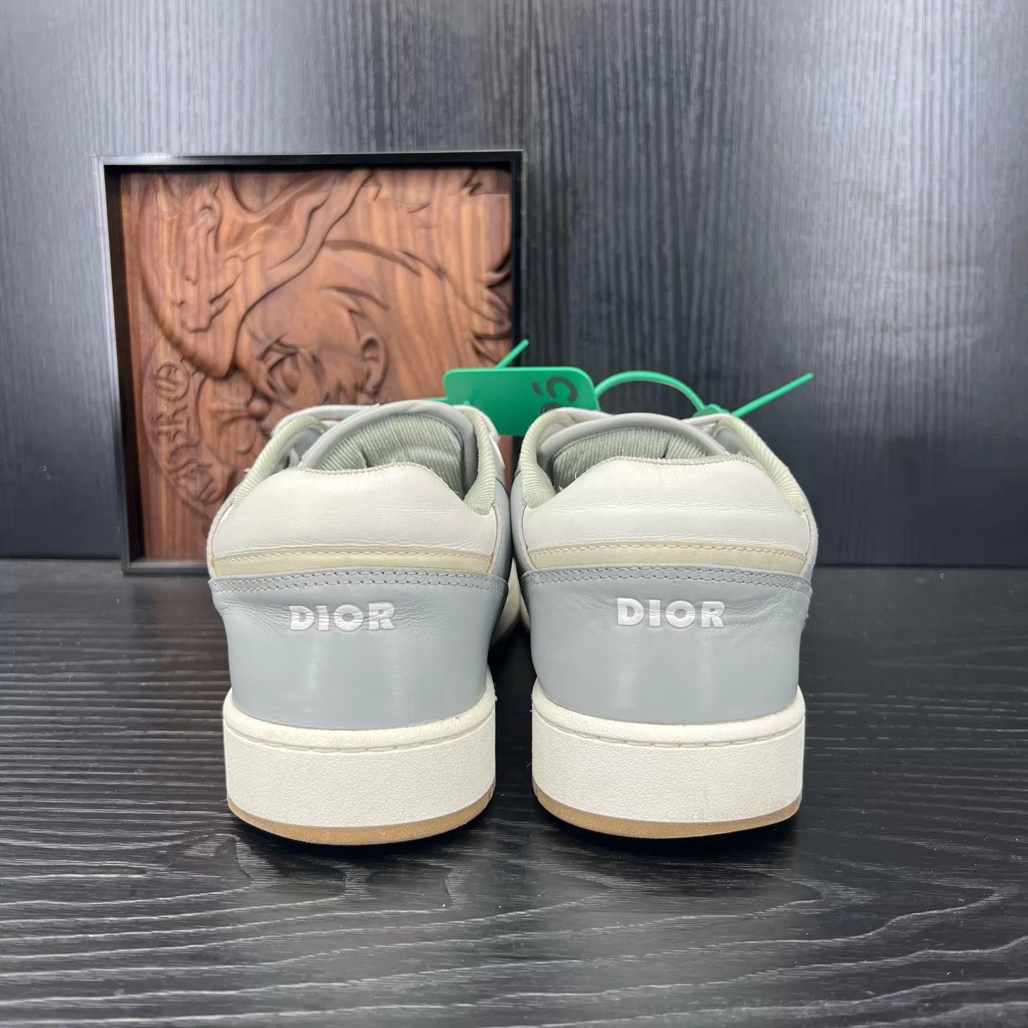 Dior Dior B27 Gray & White Sneakers Size 41.5 New Size US 8.5 / EU 41-42 - 5 Thumbnail