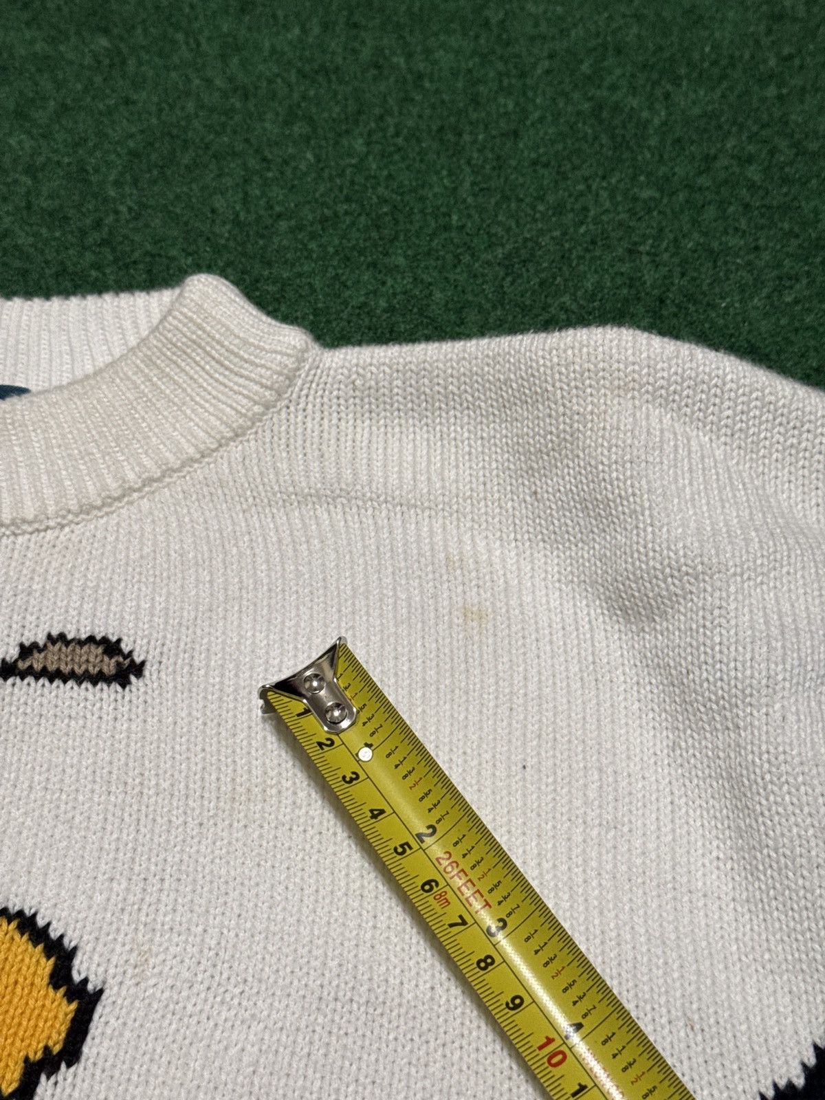 Jantzen Jantzen Golf Graphic Knit Vintage 90s Preppy AOP M Sweater Size US M / EU 48-50 / 2 - 8 Thumbnail
