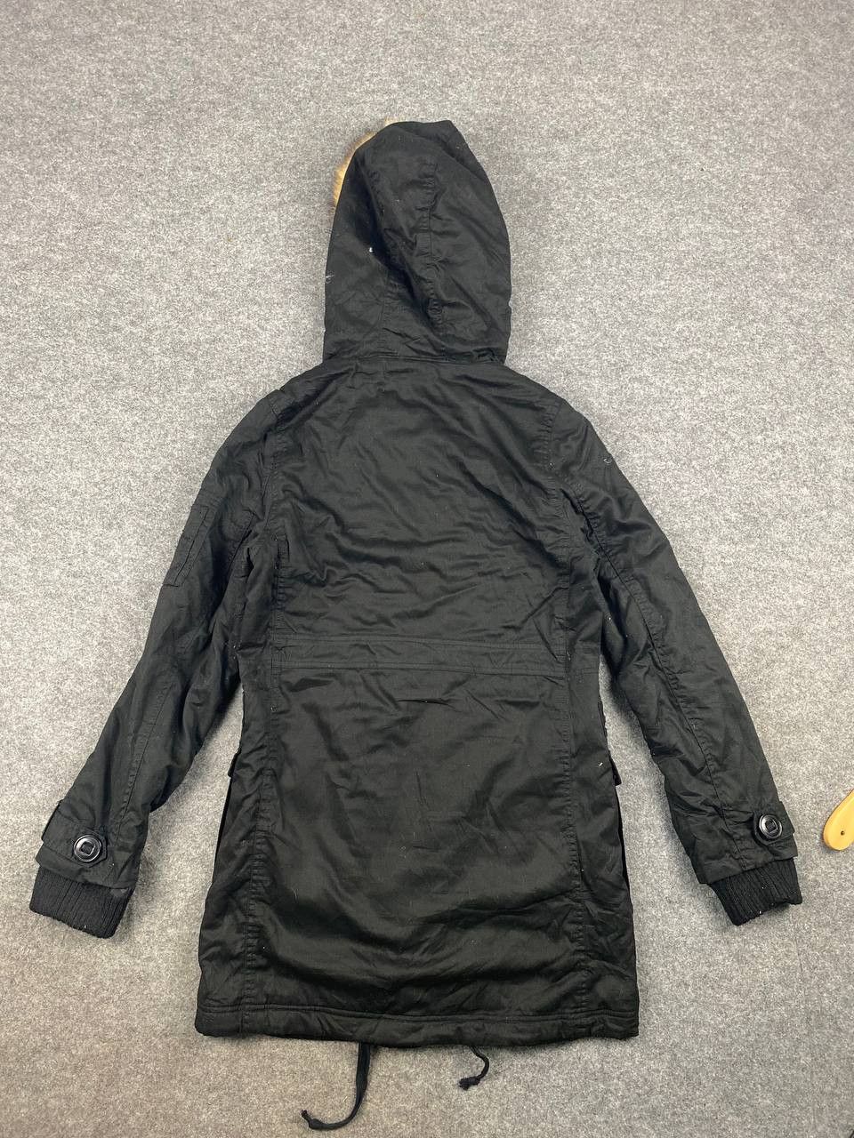 Japanese Brand japanese brand black parka jacket fleece lining Size US M / EU 48-50 / 2 - 9 Thumbnail