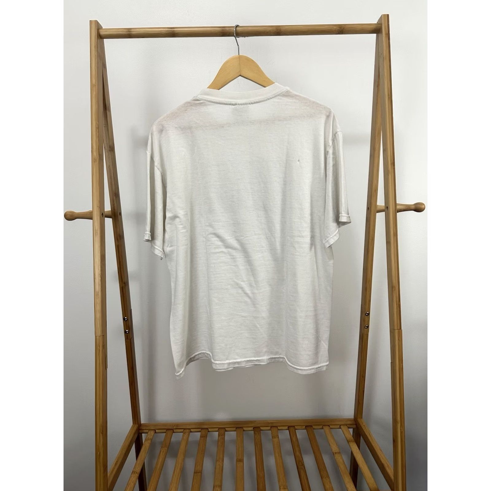 Hanes VINTAGE Pledge Allegiance to the Flag Glow In The Dark Hidden Weed Clown T-Shirt L Size US L / EU 52-54 / 3 - 5 Thumbnail