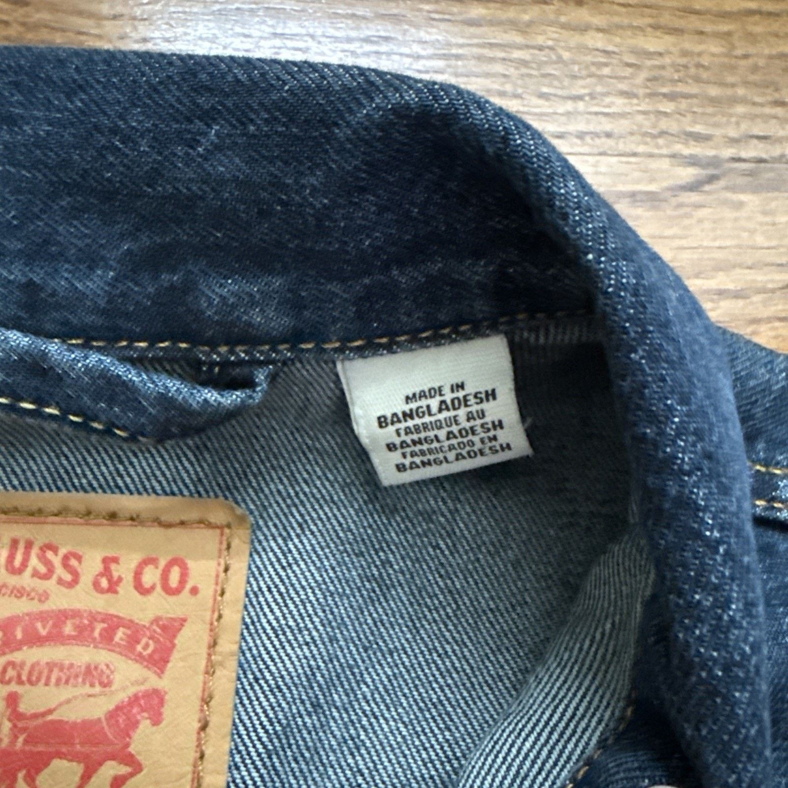 Levi's Custom Levi’s Denim Trucker Jacket With Patches Size L C5 Size US L / EU 52-54 / 3 - 7 Thumbnail