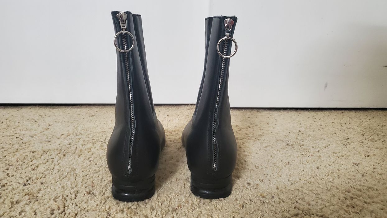 raf simons platform boots