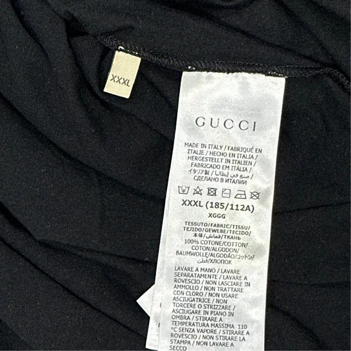 Gucci Gucci Gucci Classic Logo Print Short Sleeve T-Shirt -2506 Size US XXL / EU 58 / 5 - 4 Thumbnail