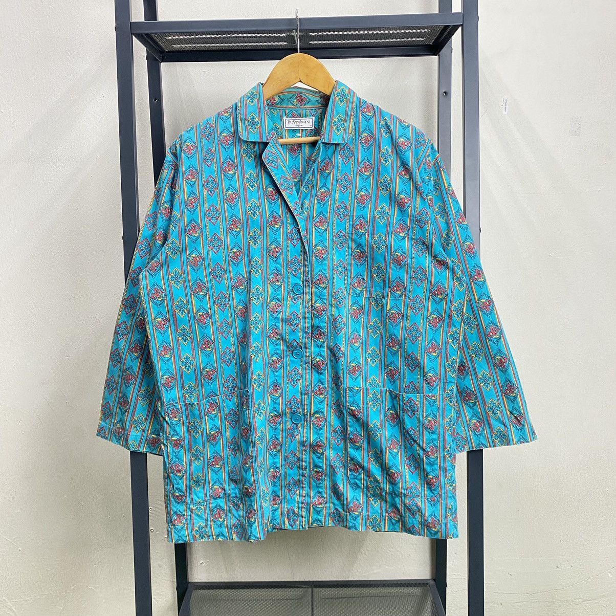 VINTAGE RARE‼️Yves Saint Laurent Lingerie Button Ups Pocket