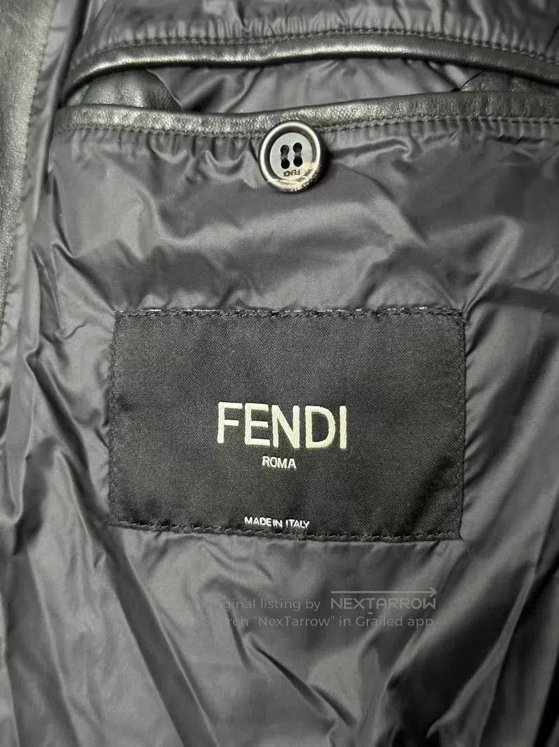 Fendi Fendi Striped Wool Teddy Coat Size US XL / EU 56 / 4 - 3 Thumbnail