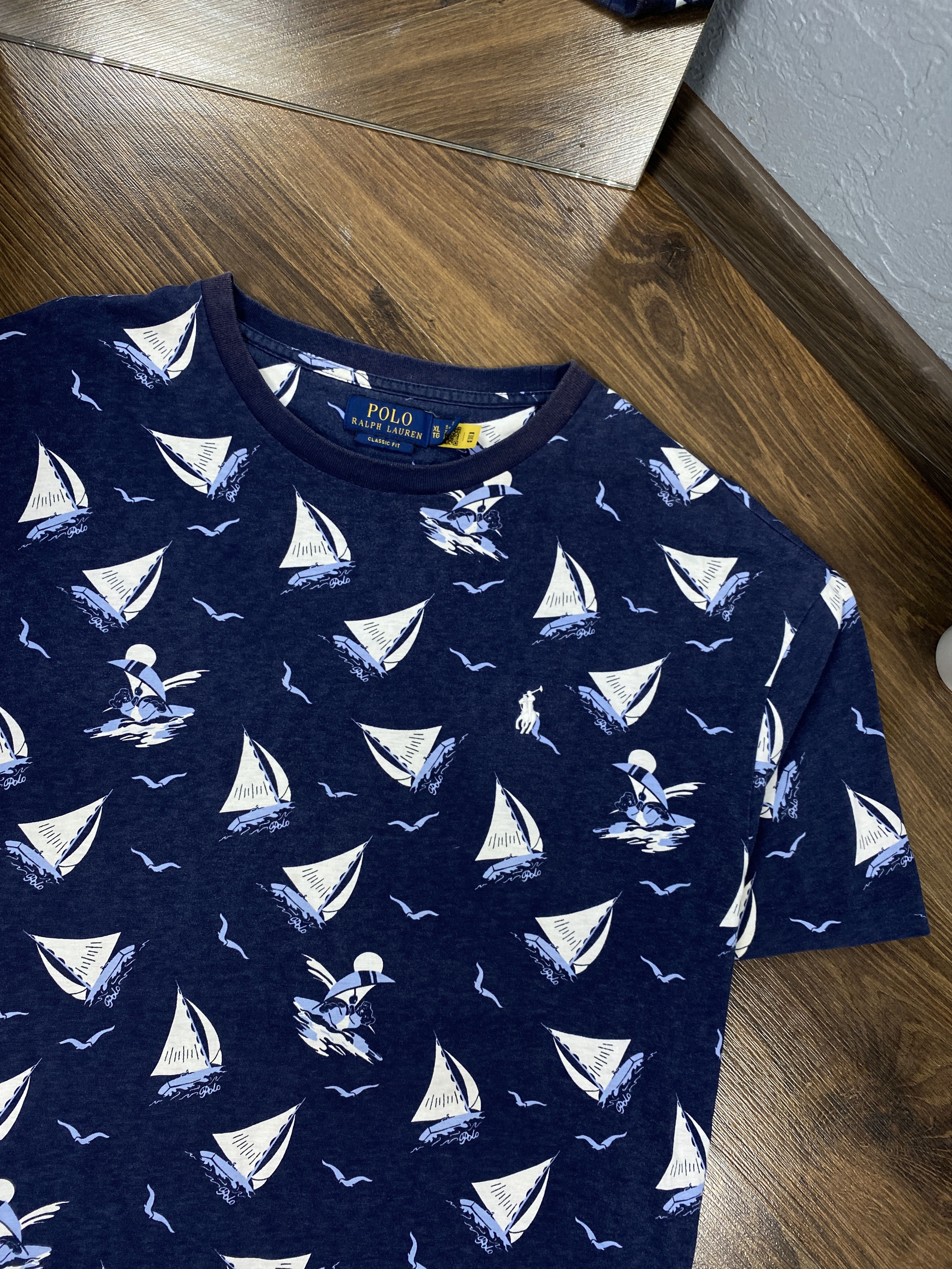 Polo Ralph Lauren Polo Ralph Lauren grafic crew neck t-shirt Size US XL / EU 56 / 4 - 2 Thumbnail