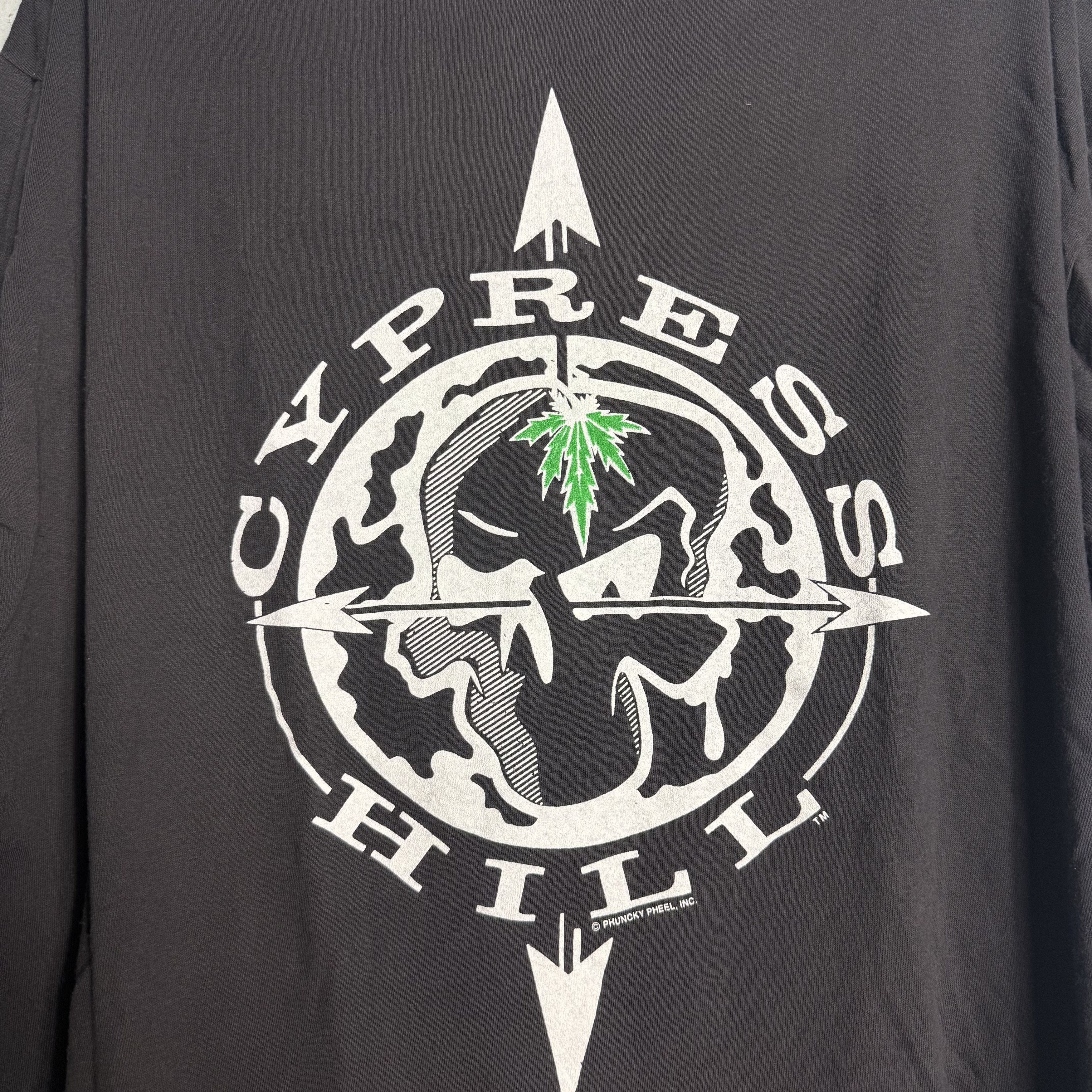Band Tees 🔥RARE🔥Vintage 90s Cypress Hill The Phuncky Phell T-shirt Size US XL / EU 56 / 4 - 3 Thumbnail