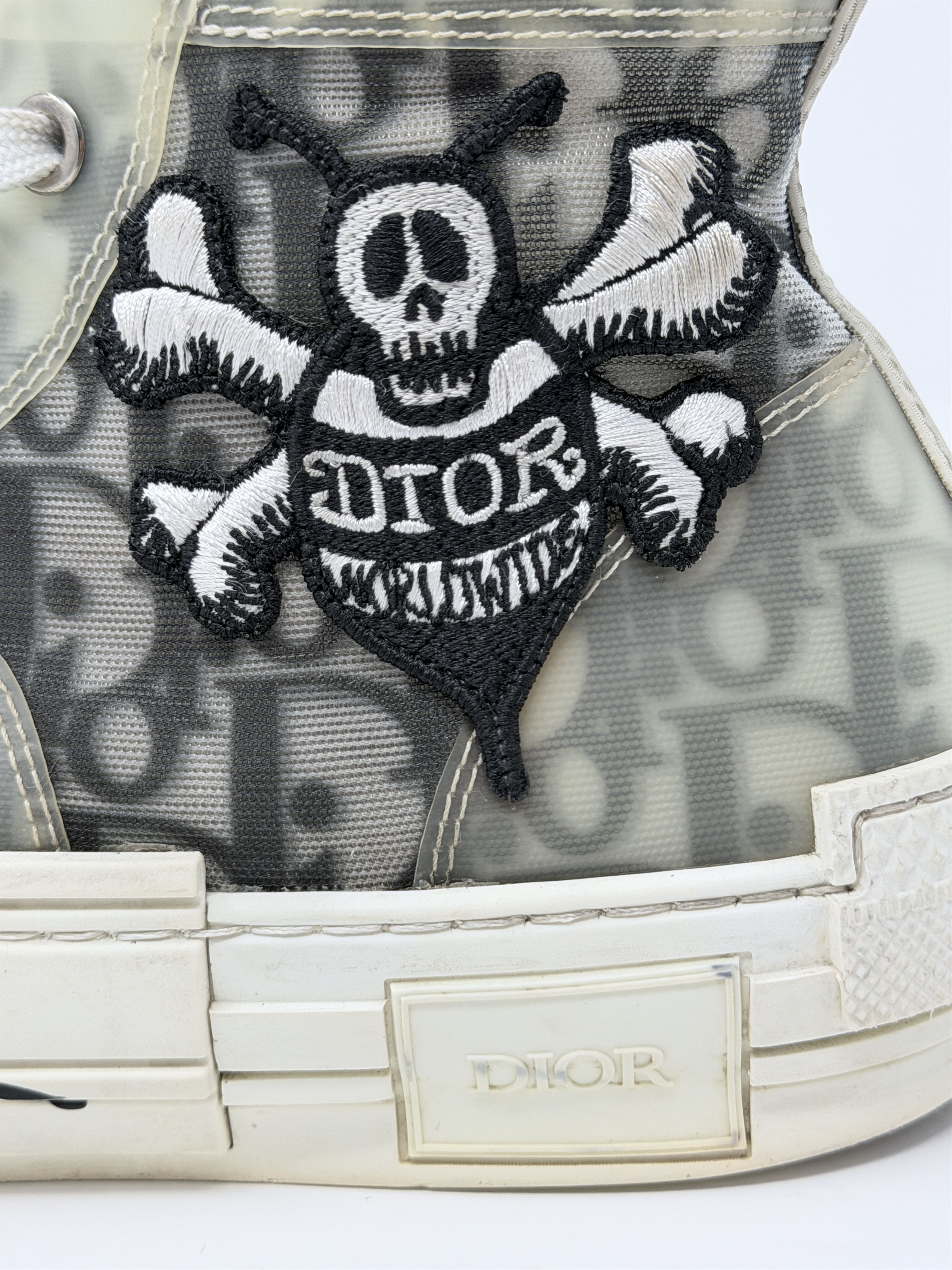 Dior × Stussy Dior Shawn Stussy B23 High Top Sneaker Bee Size US 7 / EU 40 - 10 Thumbnail