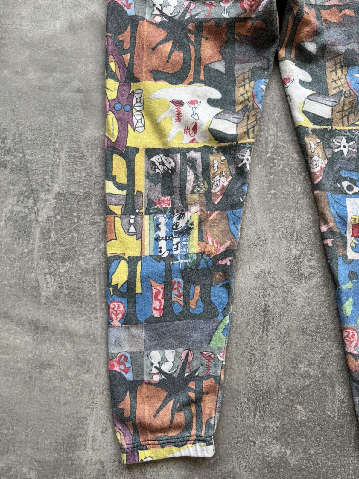 Brain Dead Rare Brain Dead X Leon Sandler All Over Print Sweatpants Size US 34 / EU 50 - 4 Thumbnail