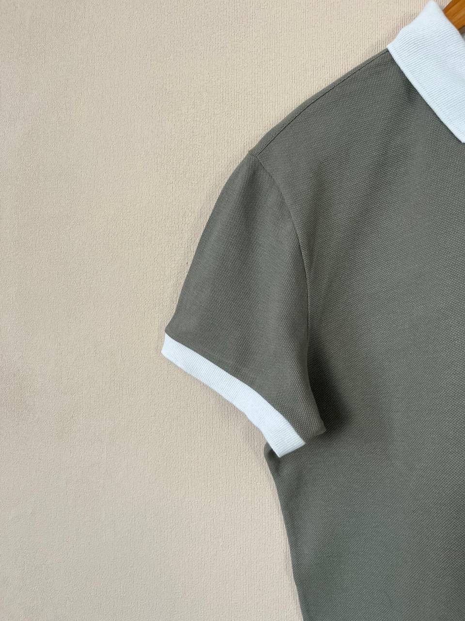 Versace Versace Collection Men's Polo Shirt Gray White L 100% Cotton Size US L / EU 52-54 / 3 - 2 Thumbnail