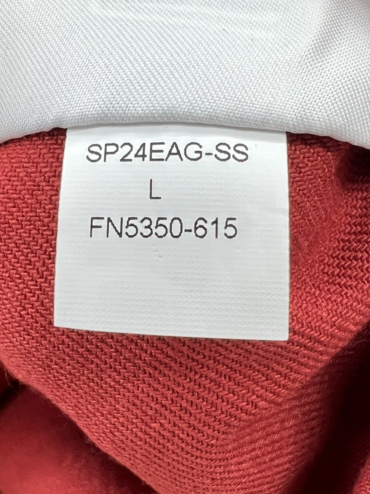 Nike Air Jordan Women’s Red Novelty Jacket Size Large FN5350-615 Size L / US 10 / IT 46 - 5 Thumbnail