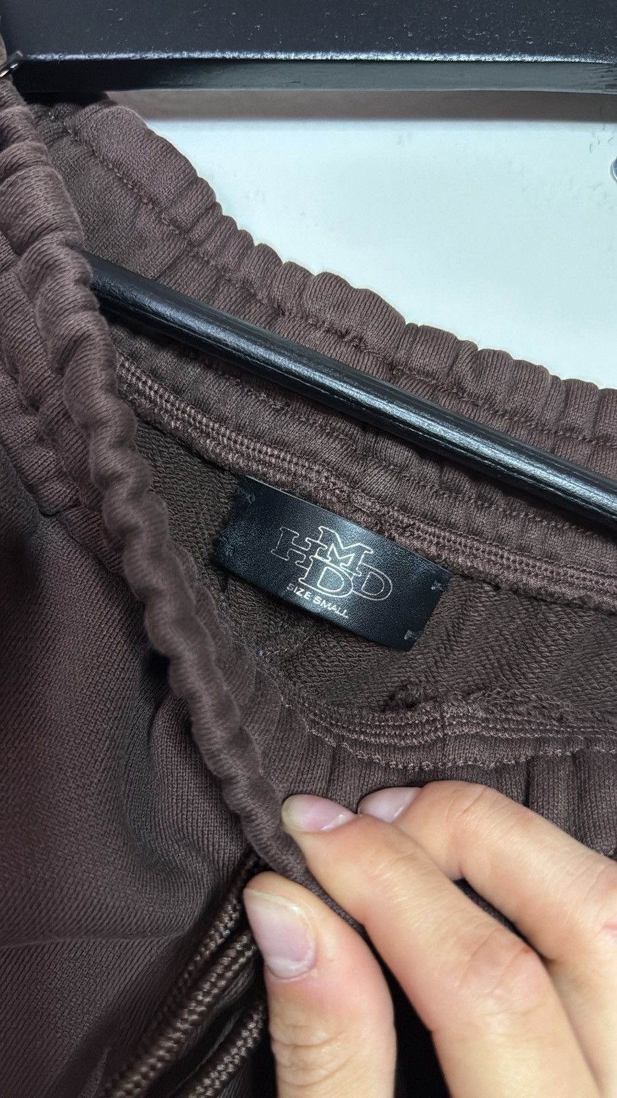 HMDD HAPPY MEMORIES DON'T DIE HMDD PURPLE ‘CRYSTAL' BLACK SWEATS Size US 30 / EU 46 - 2 Thumbnail